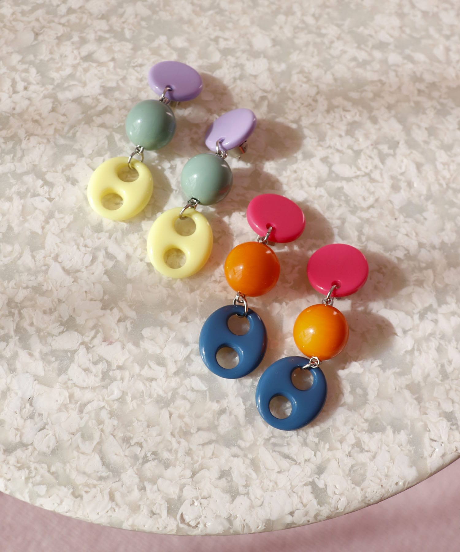 【MABEL】MIXパーツイヤリング