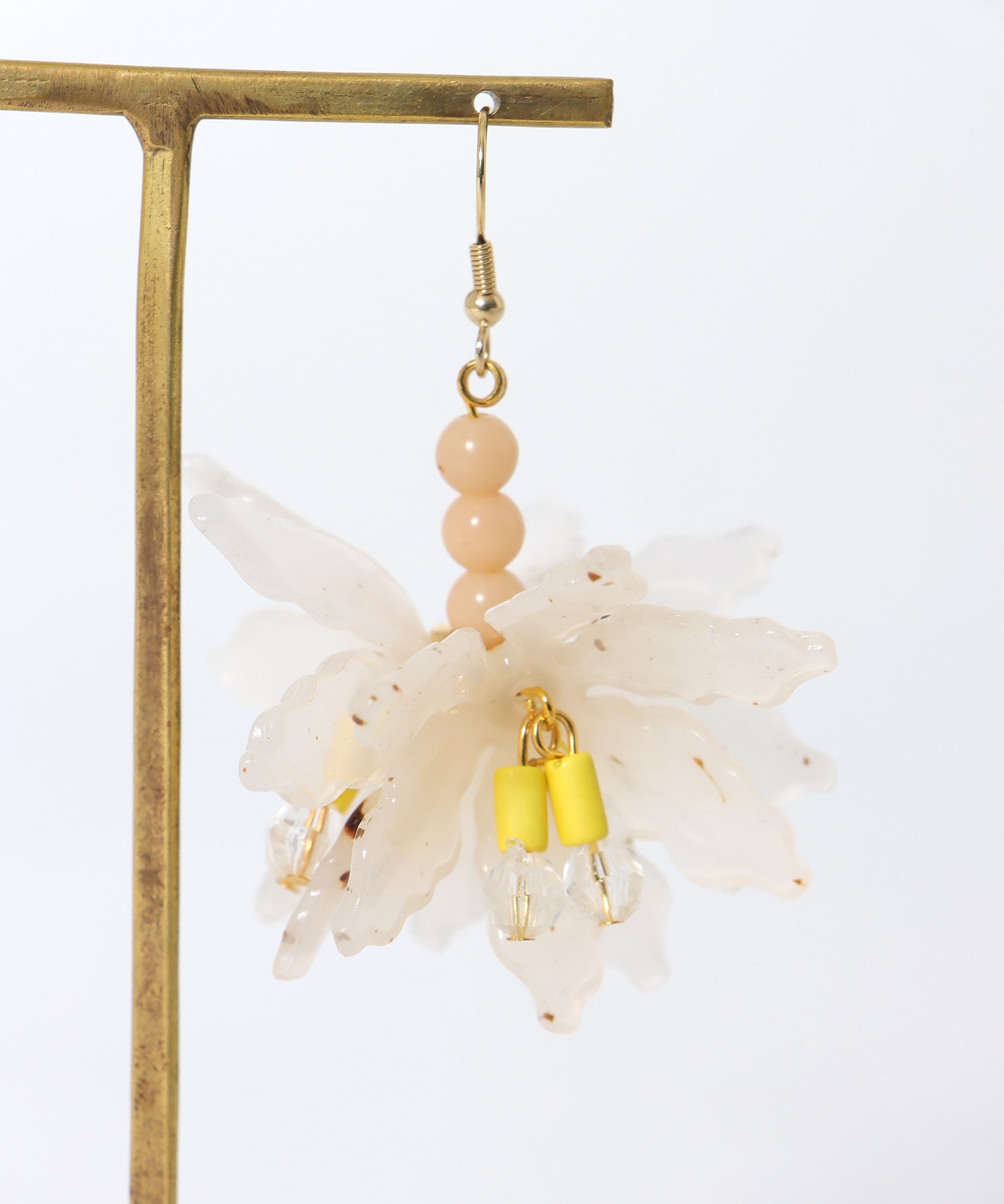 【MABEL】フラワーボリュームピアス