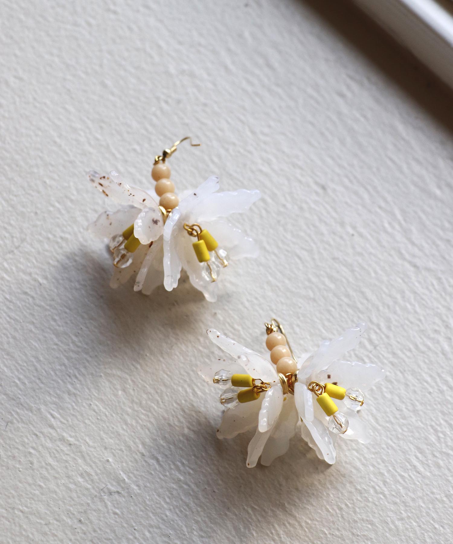 【MABEL】フラワーボリュームピアス