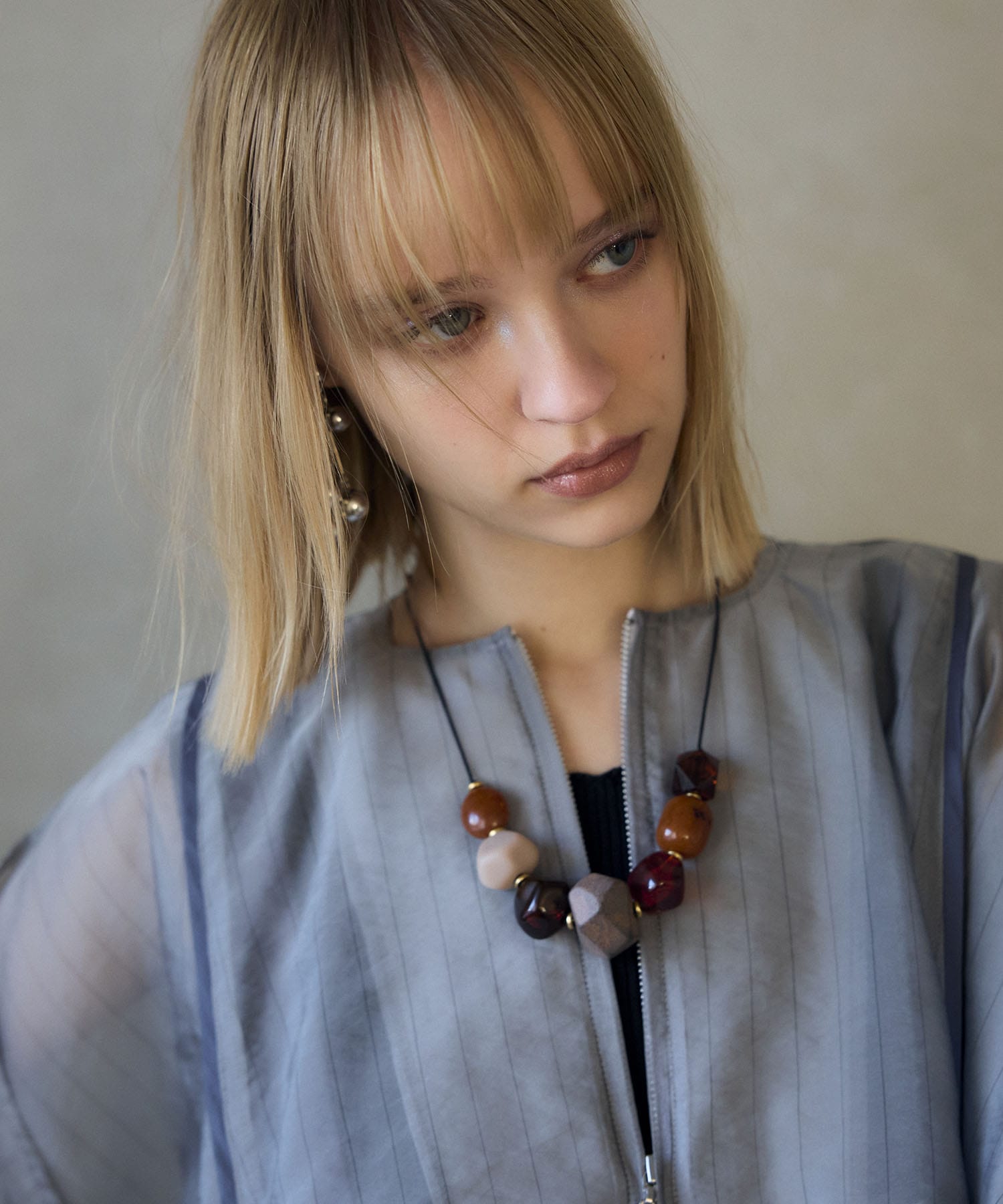 【MABEL】パーツMIXネックレス