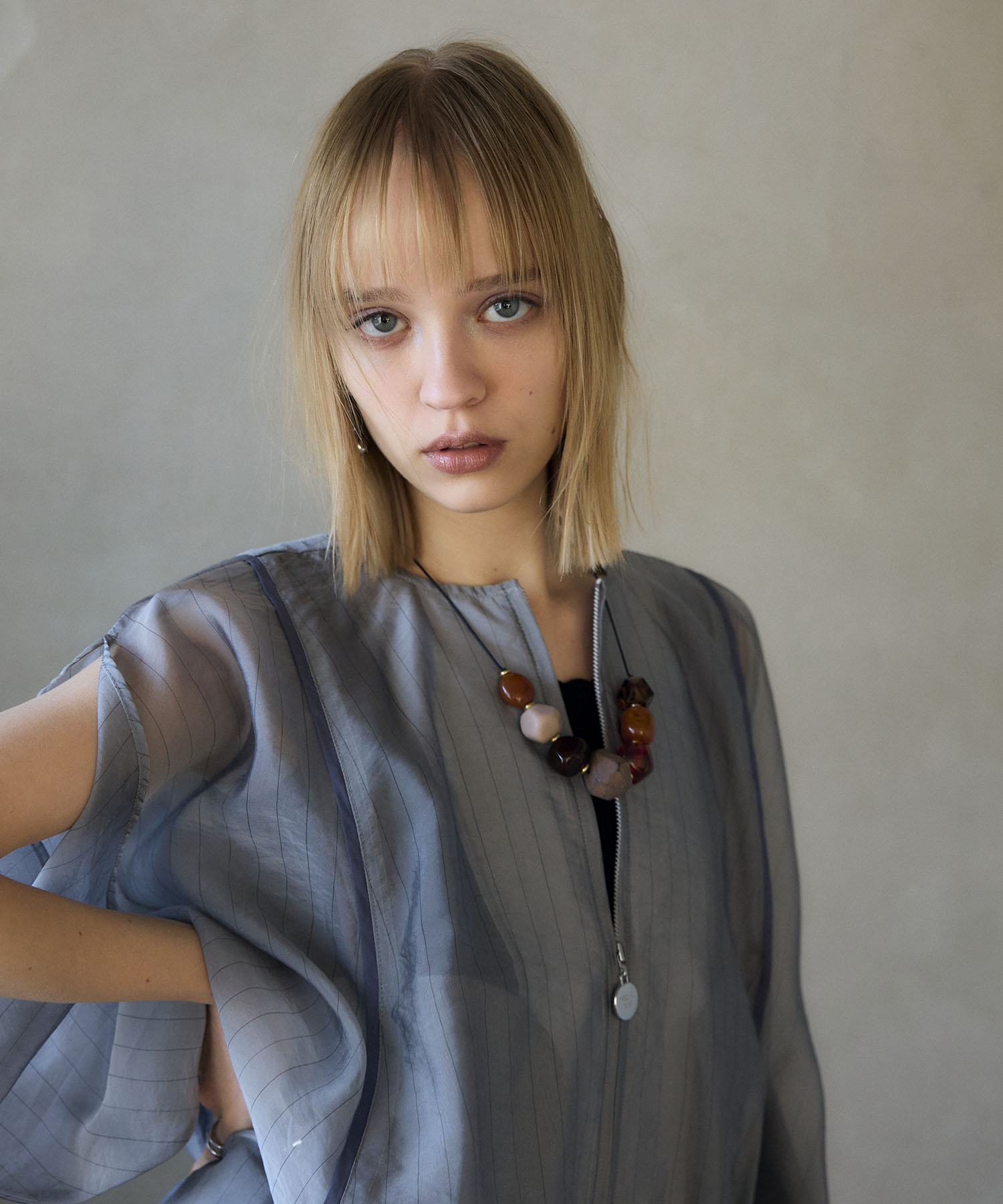 【MABEL】パーツMIXネックレス