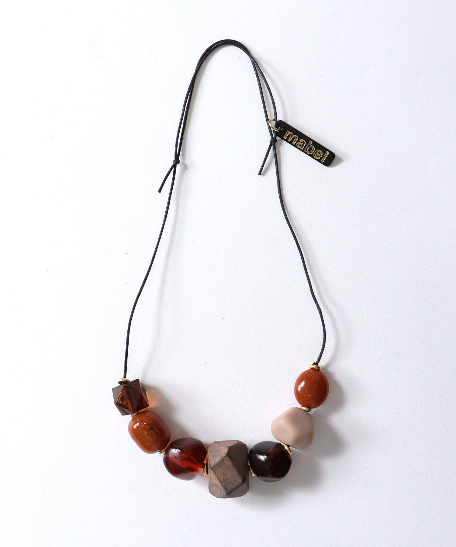 【MABEL】パーツMIXネックレス