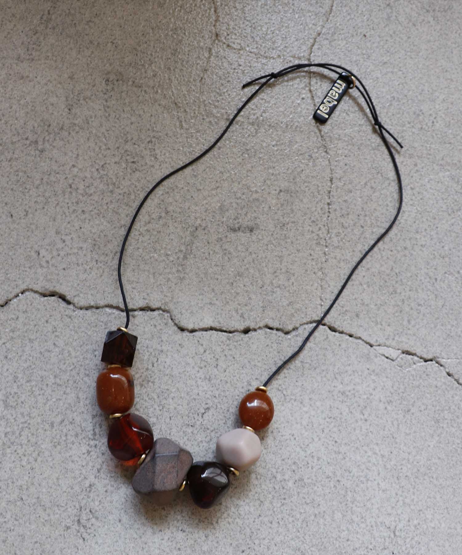 【MABEL】パーツMIXネックレス