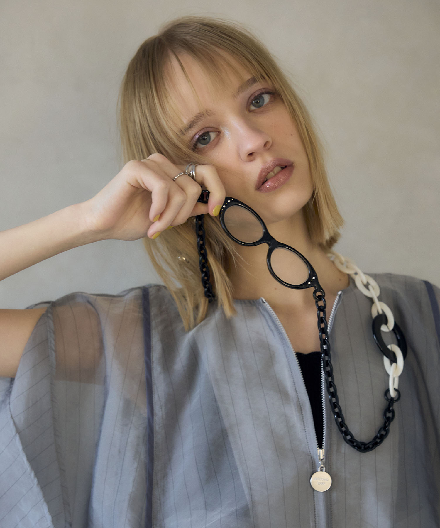 新色入荷【MABEL】ルーペ付きネックレス