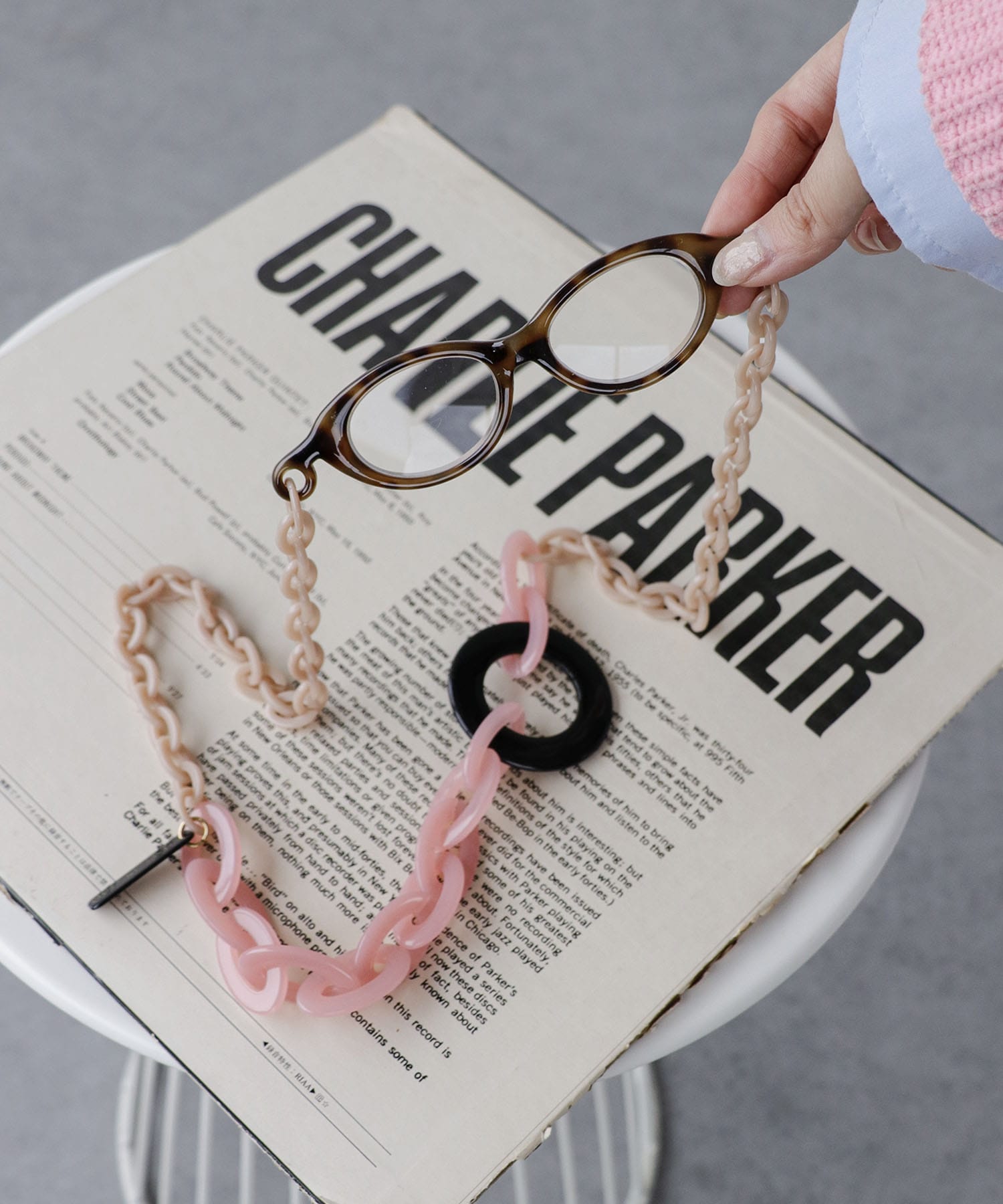 新色入荷【MABEL】ルーペ付きネックレス