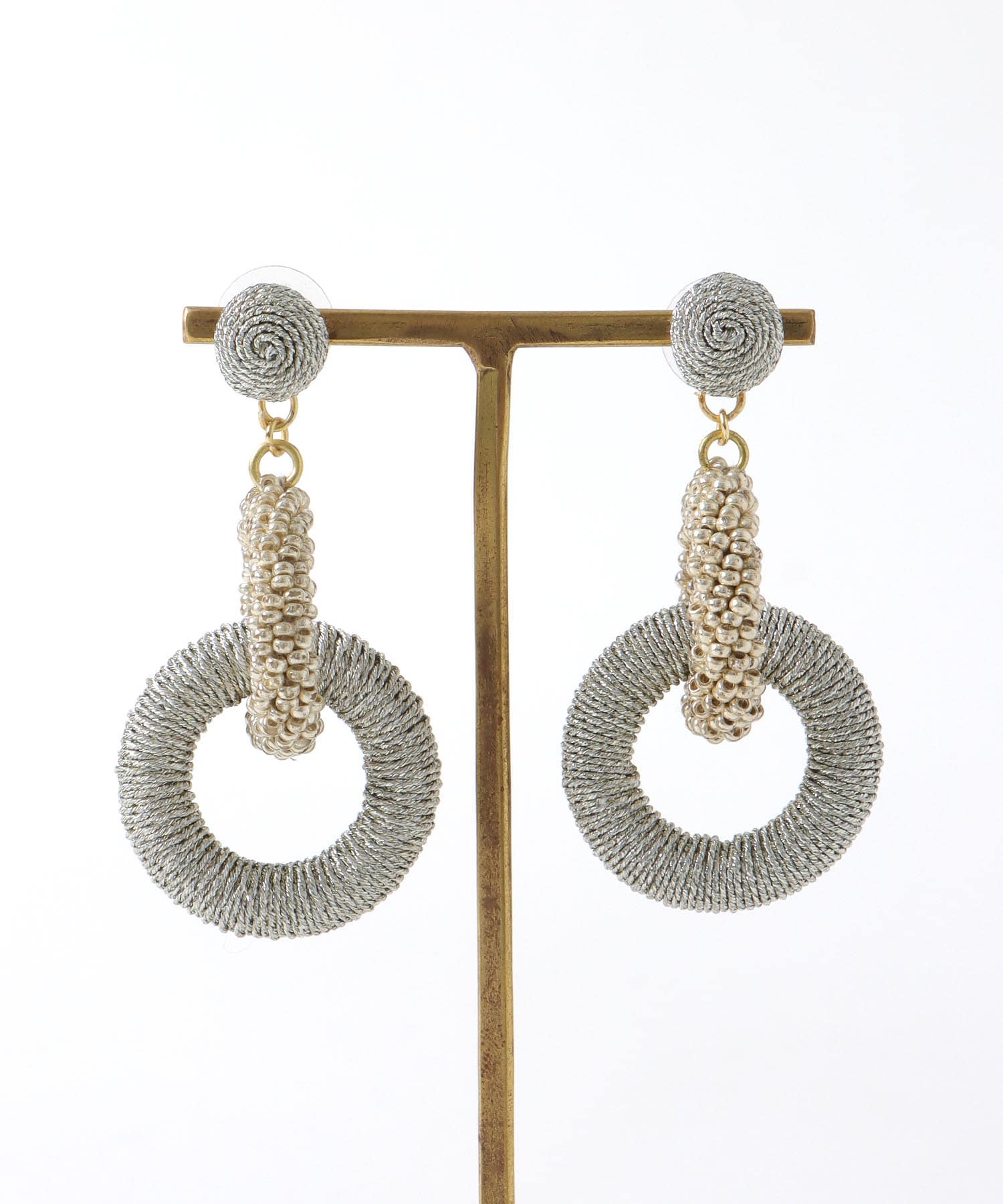 【MAYGLOBE】コードリングピアス