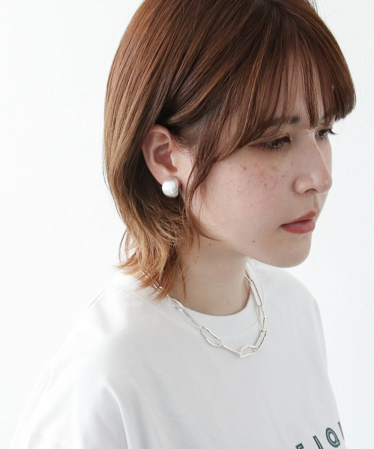 【LIMITED NUMBER】メタルボリュームイヤリング