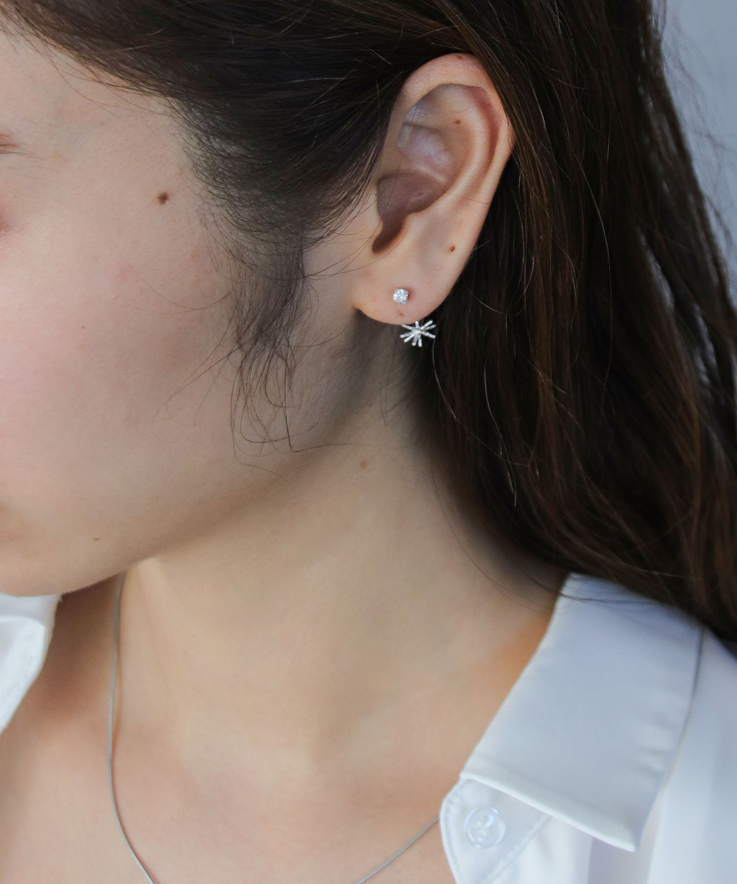 【LIMITED NUMBER】ブライトスターバックキャッチピアス