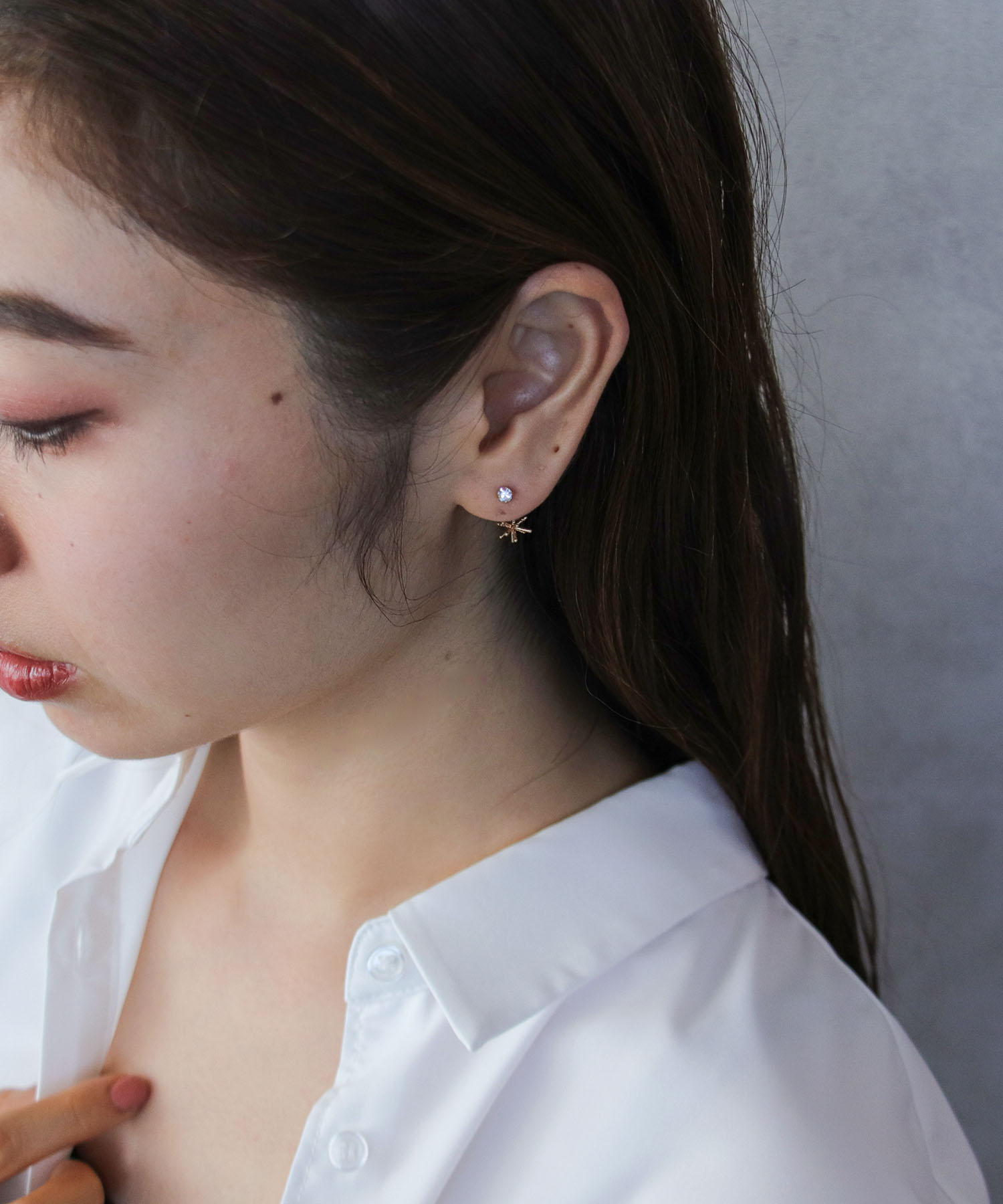 【LIMITED NUMBER】ブライトスターバックキャッチピアス