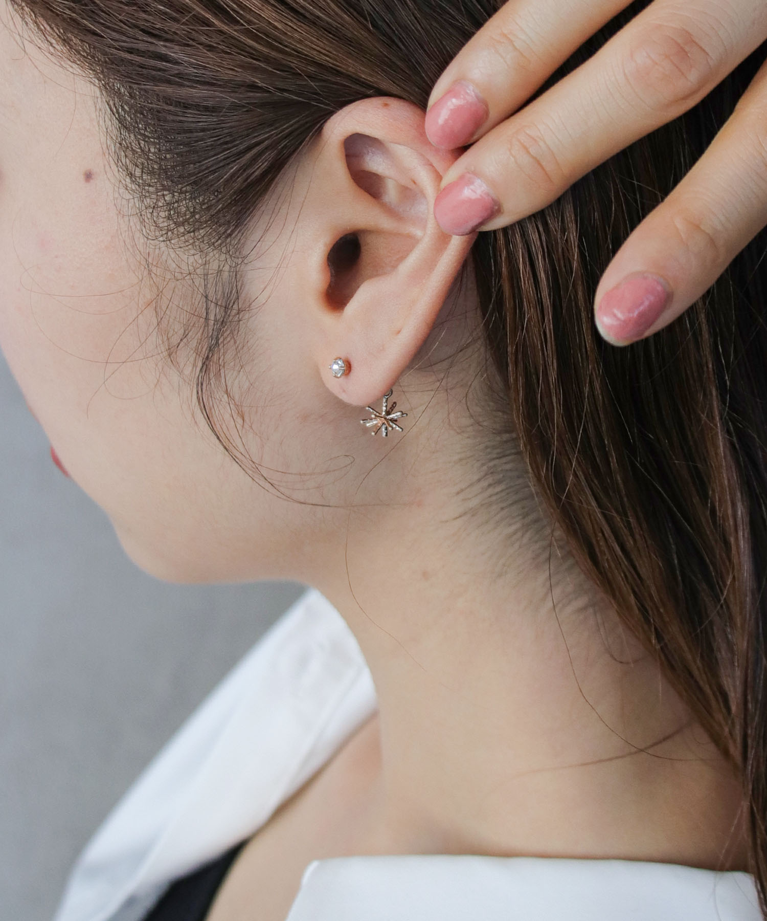 【LIMITED NUMBER】ブライトスターバックキャッチピアス