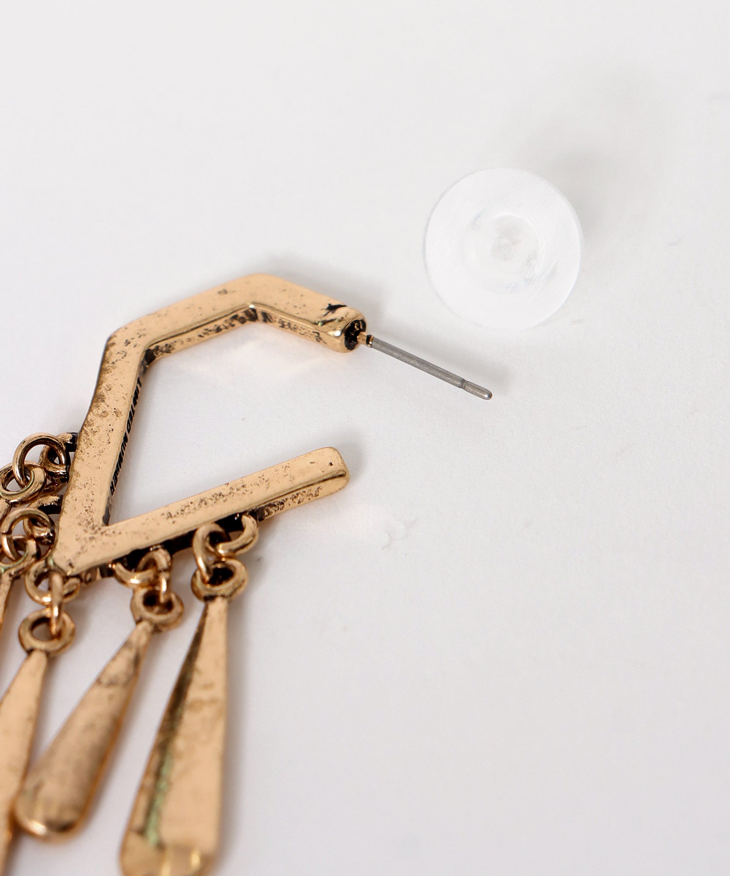 【LIMITED NUMBER】メタルフリンジ風ピアス