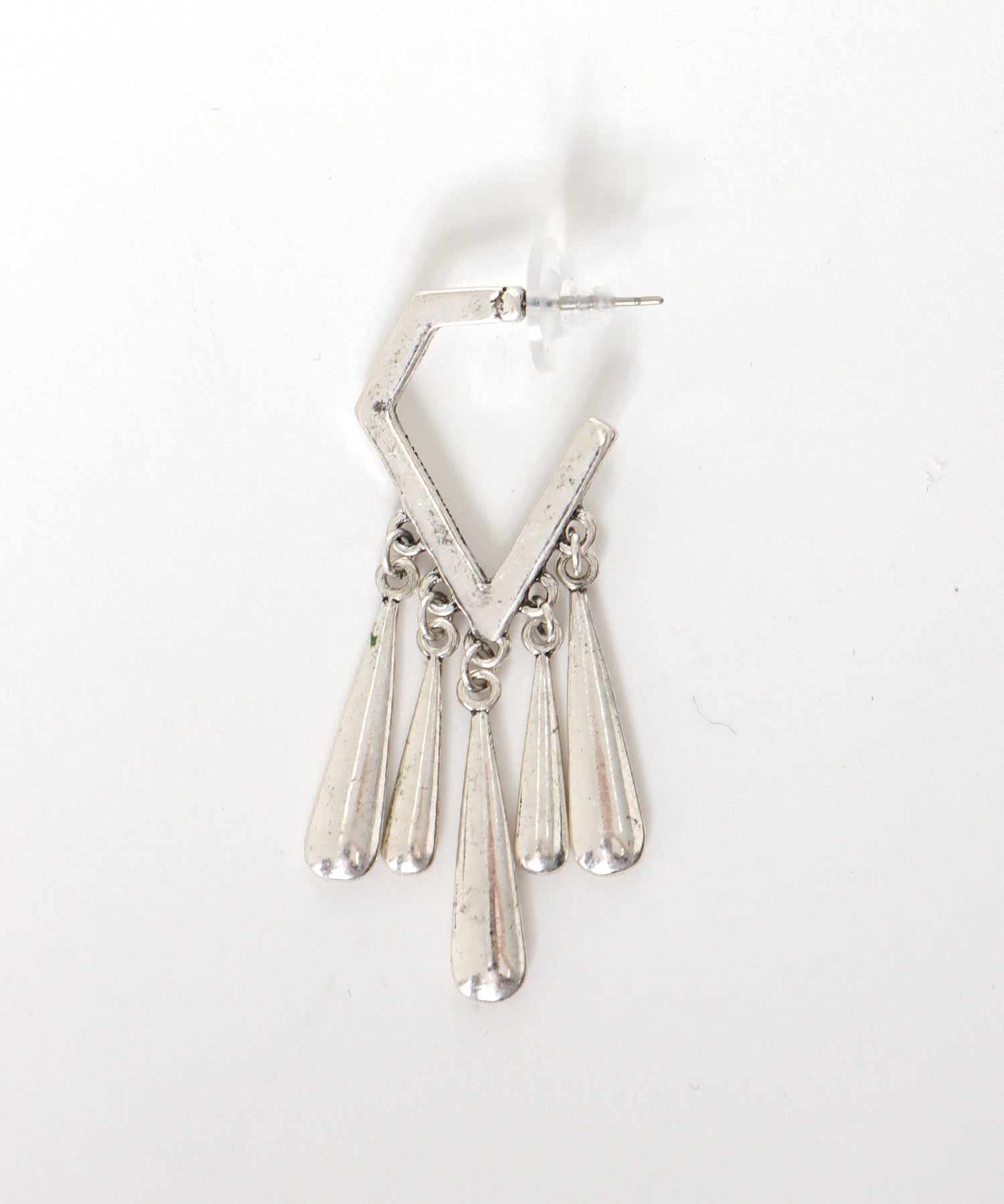 【LIMITED NUMBER】メタルフリンジ風ピアス