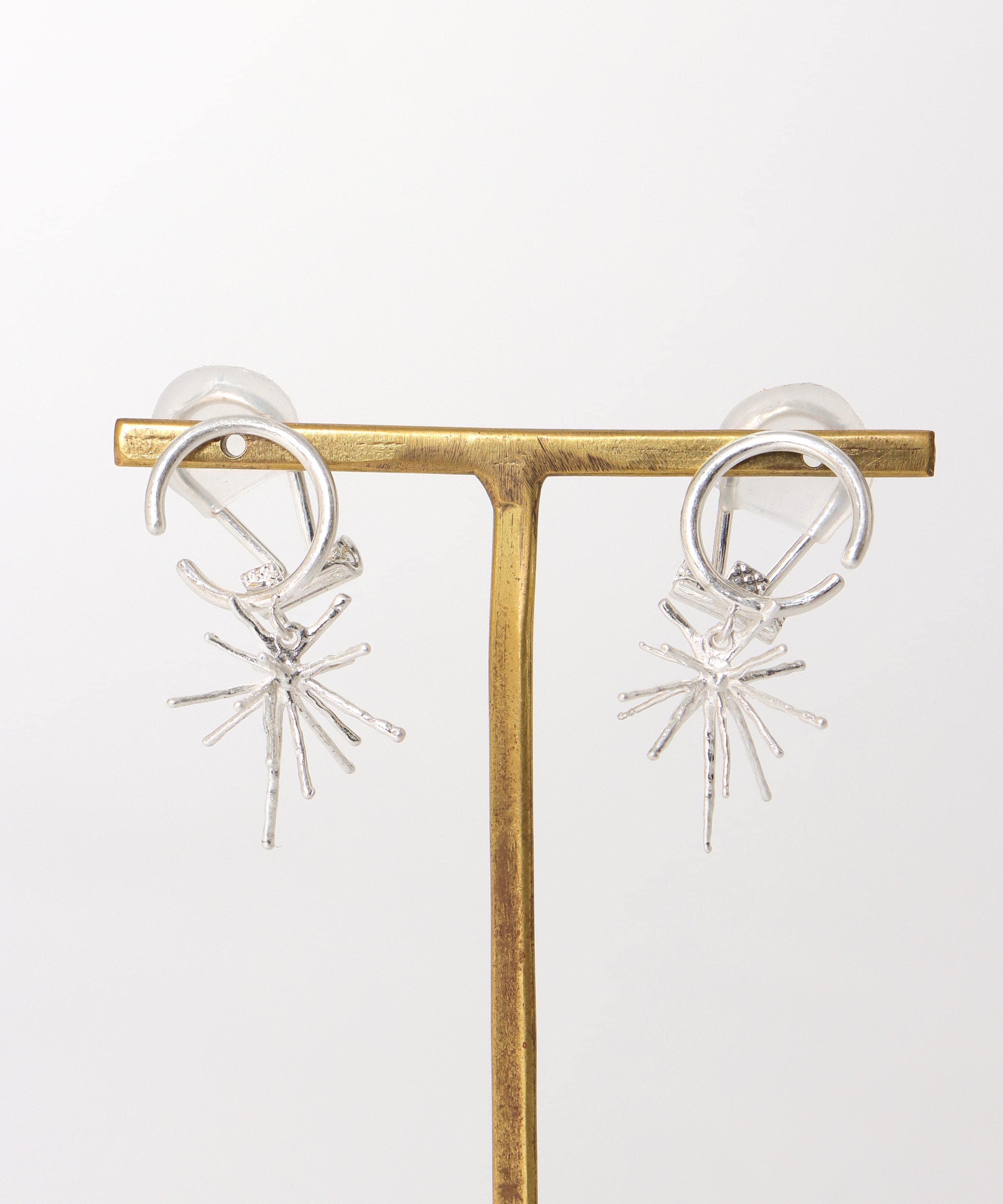 【LIMITED NUMBER】ブライトスターカーブイヤリング