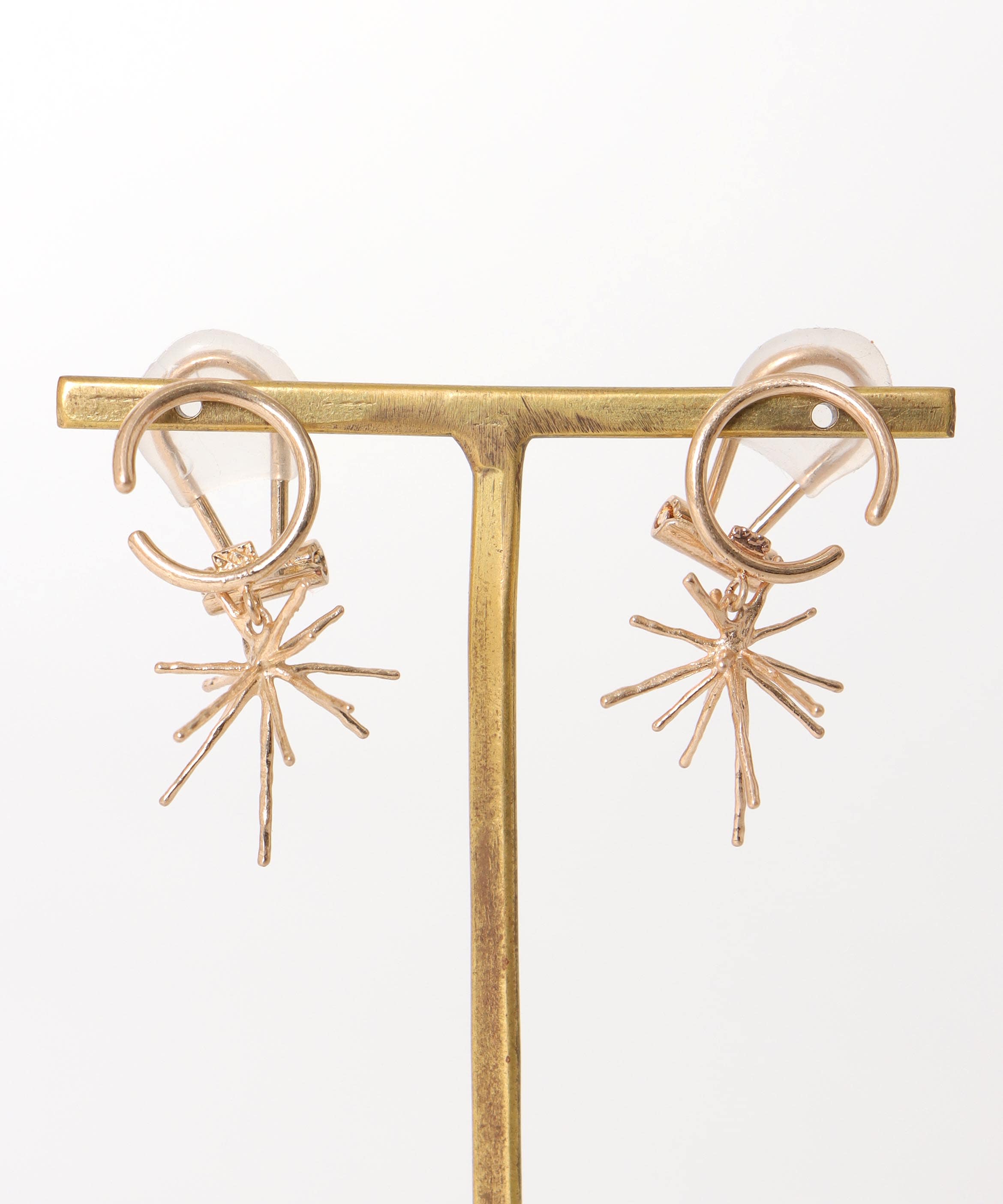 【LIMITED NUMBER】ブライトスターカーブイヤリング