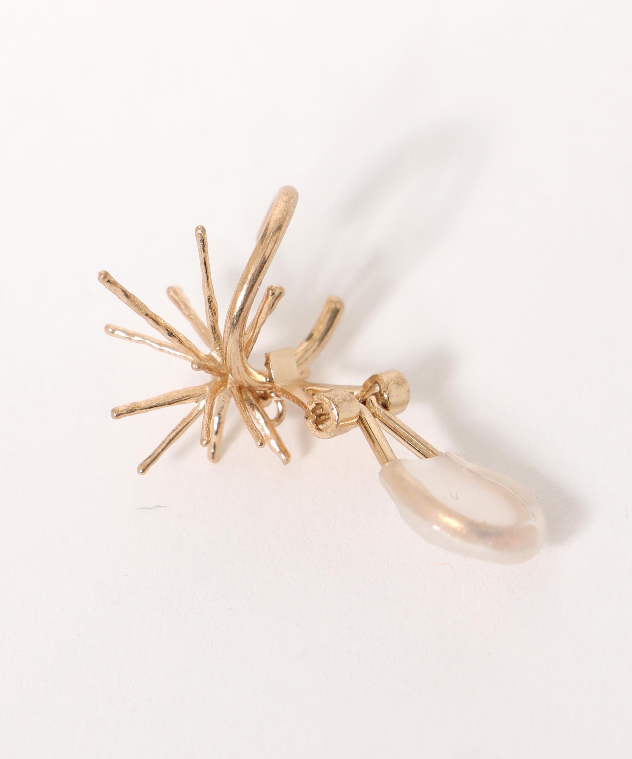 【LIMITED NUMBER】ブライトスターカーブイヤリング