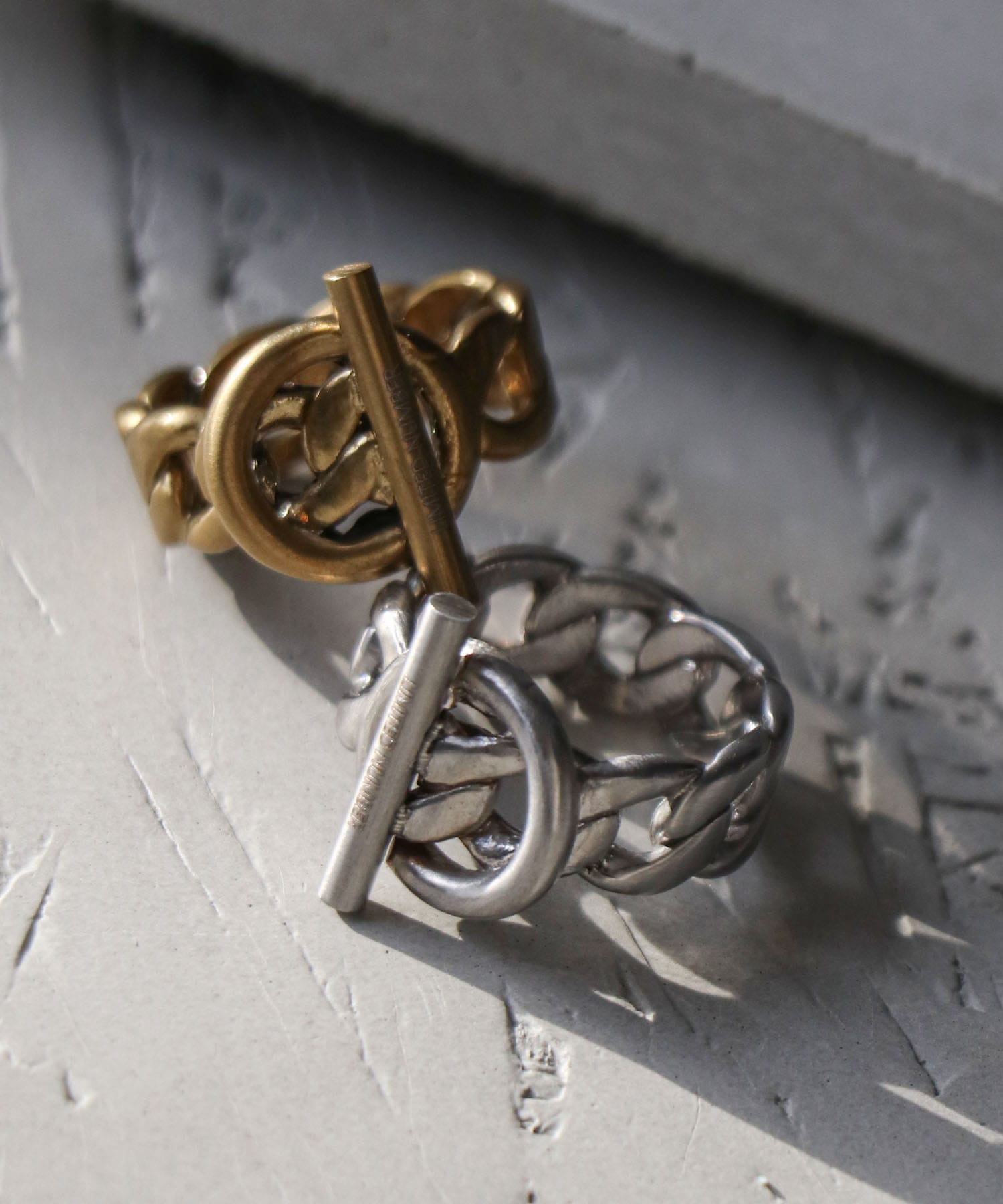 【LIMITED NUMBER】チェーンステンレスリング#13