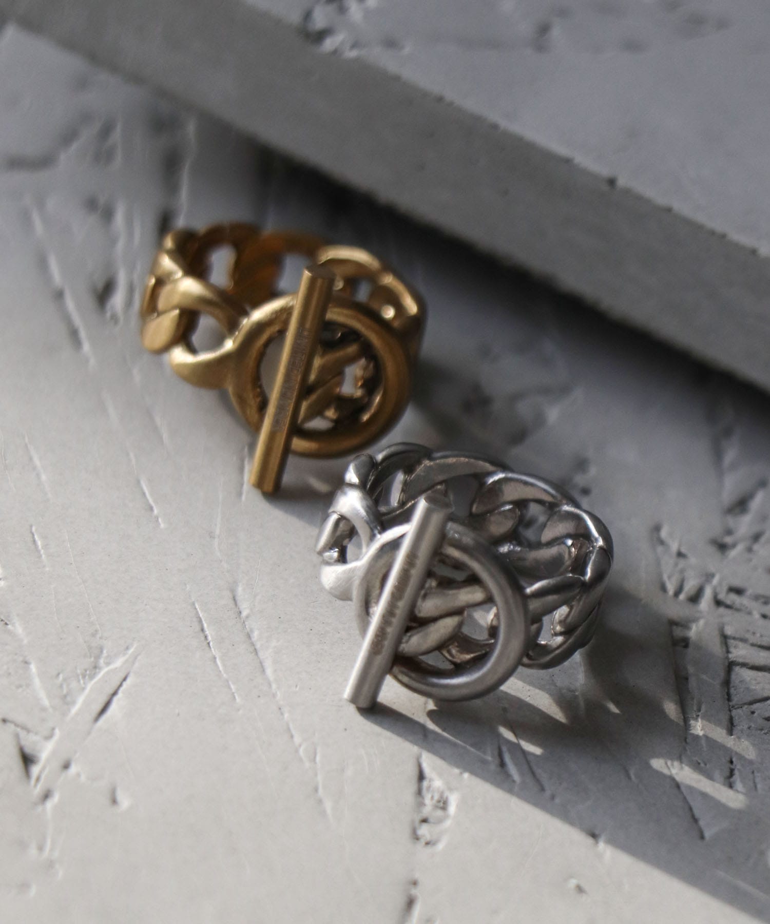 【LIMITED NUMBER】チェーンステンレスリング#13