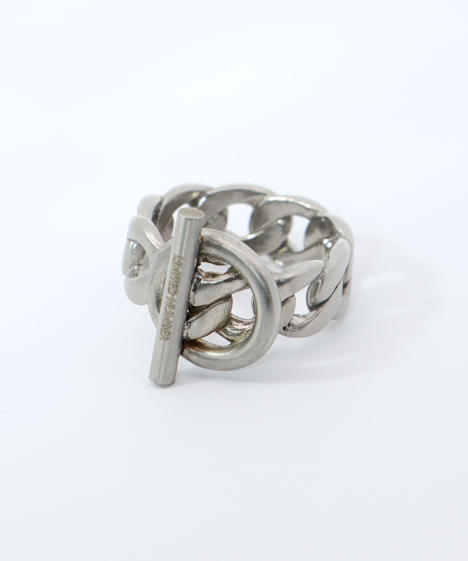 【LIMITED NUMBER】チェーンステンレスリング#13