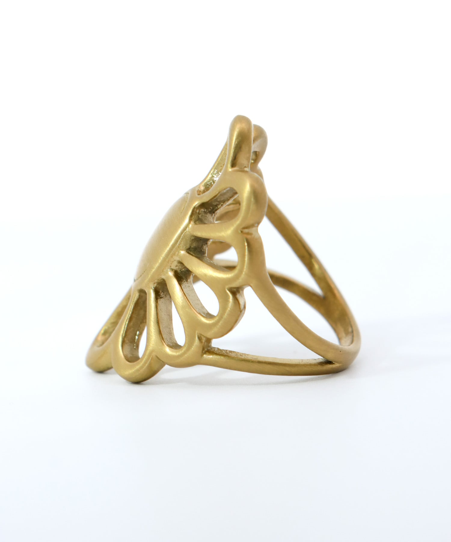 【LIMITED NUMBER】フラワーステンレスリング#13