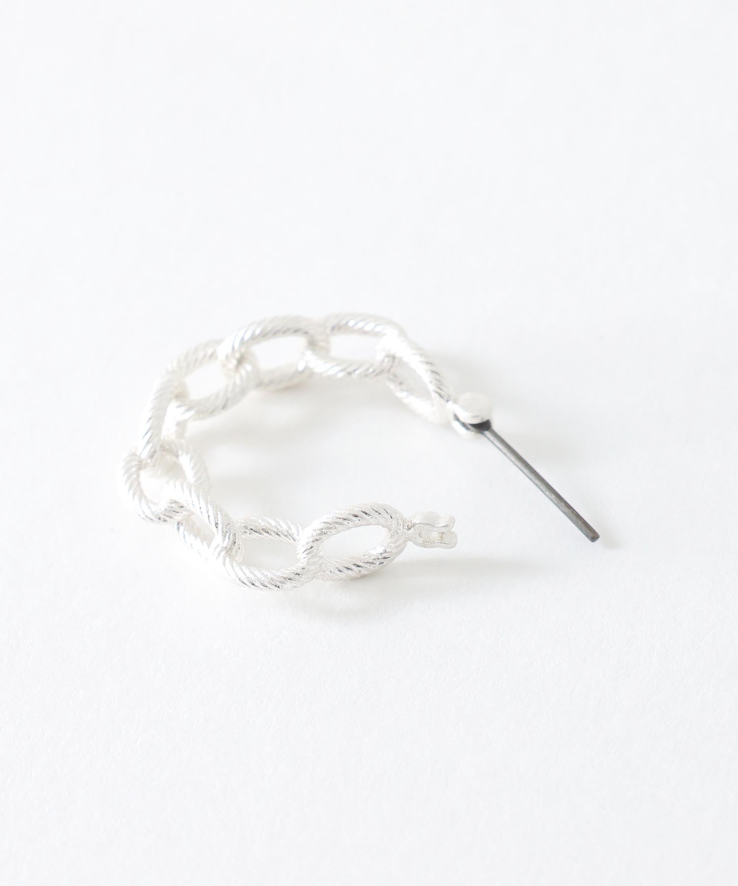 【LIMITED NUMBER】チェーンフープピアス