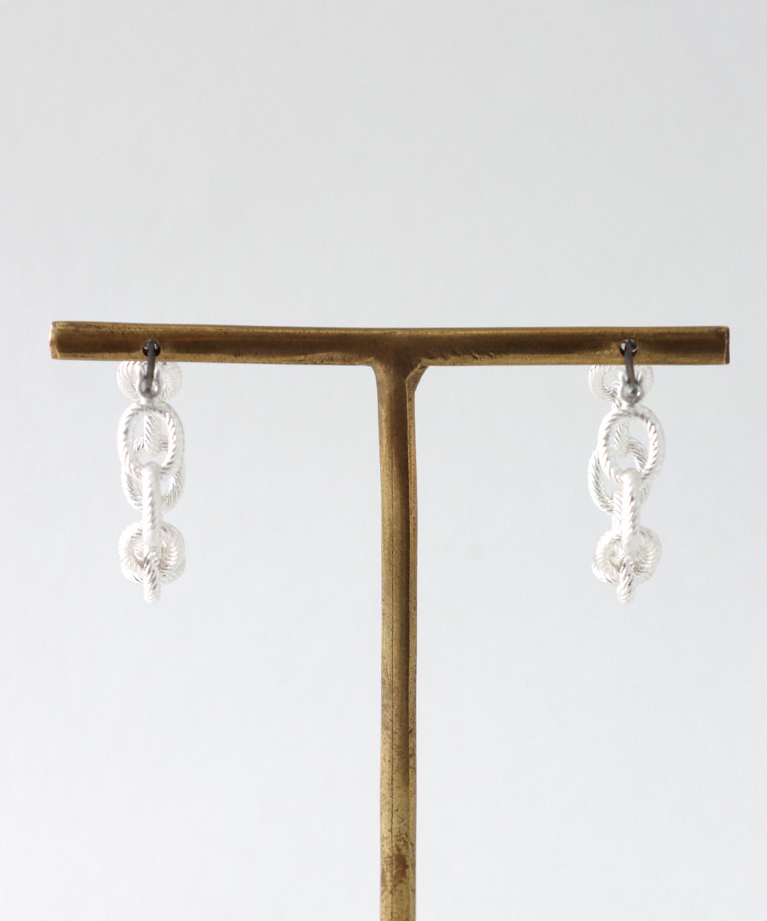 【LIMITED NUMBER】チェーンフープピアス