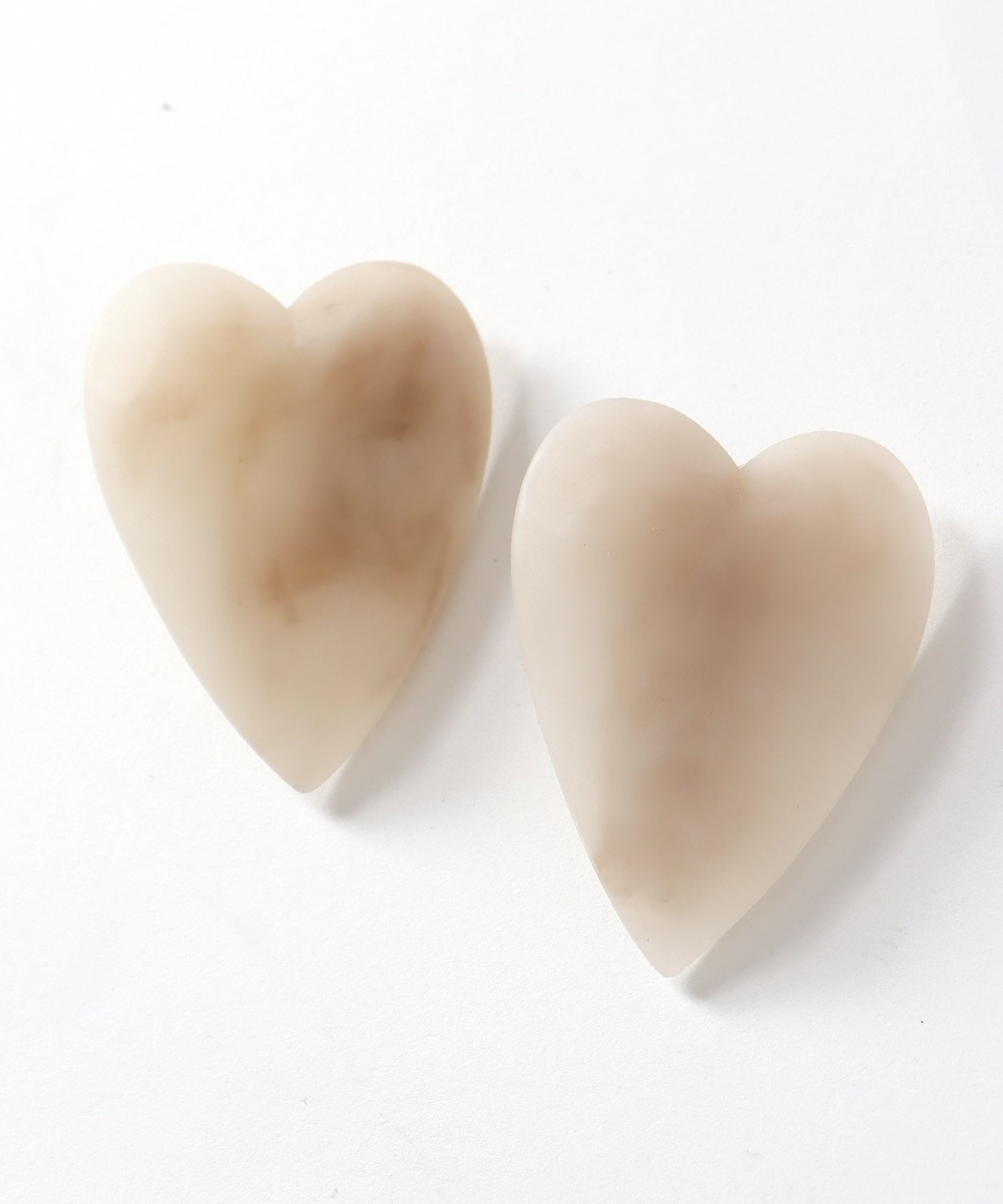 【LIMITED NUMBER】ハートマーブルピアス