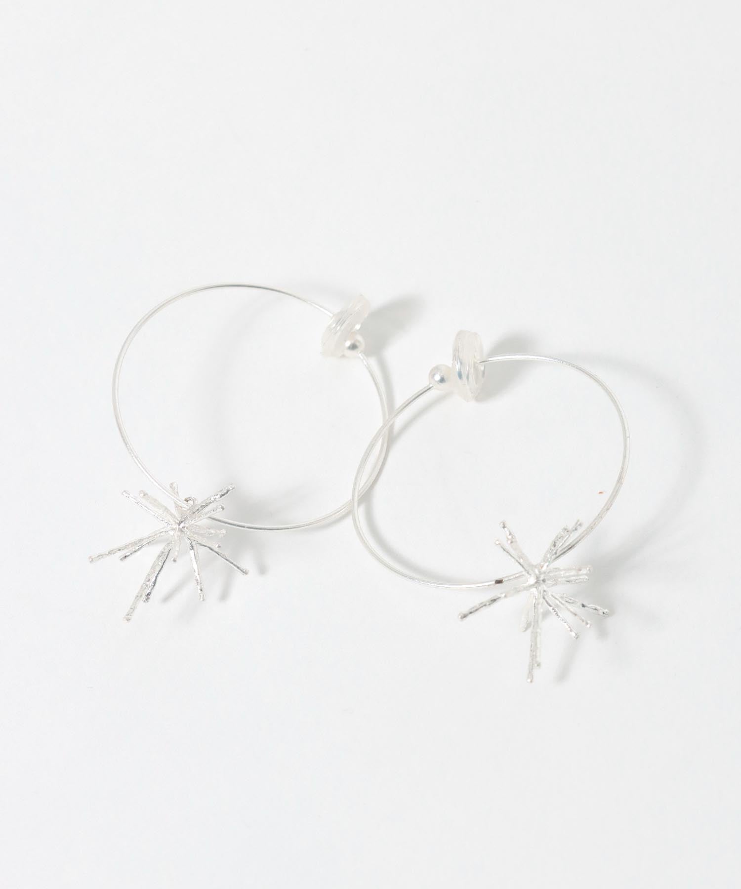 【LIMITED NUMBER】スターフープイヤリング