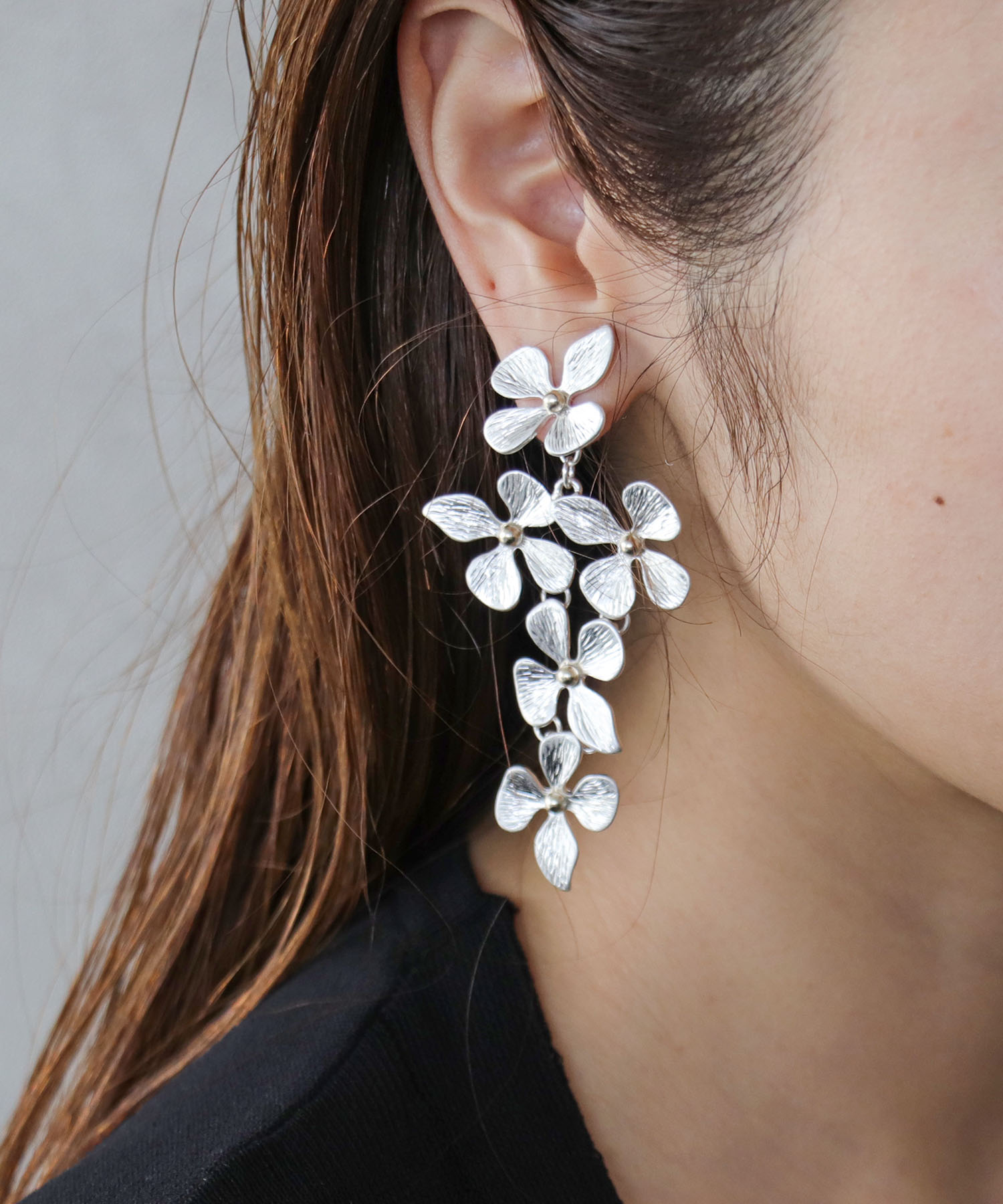 【LIMITED NUMBER】MELLOWフラワーピアス