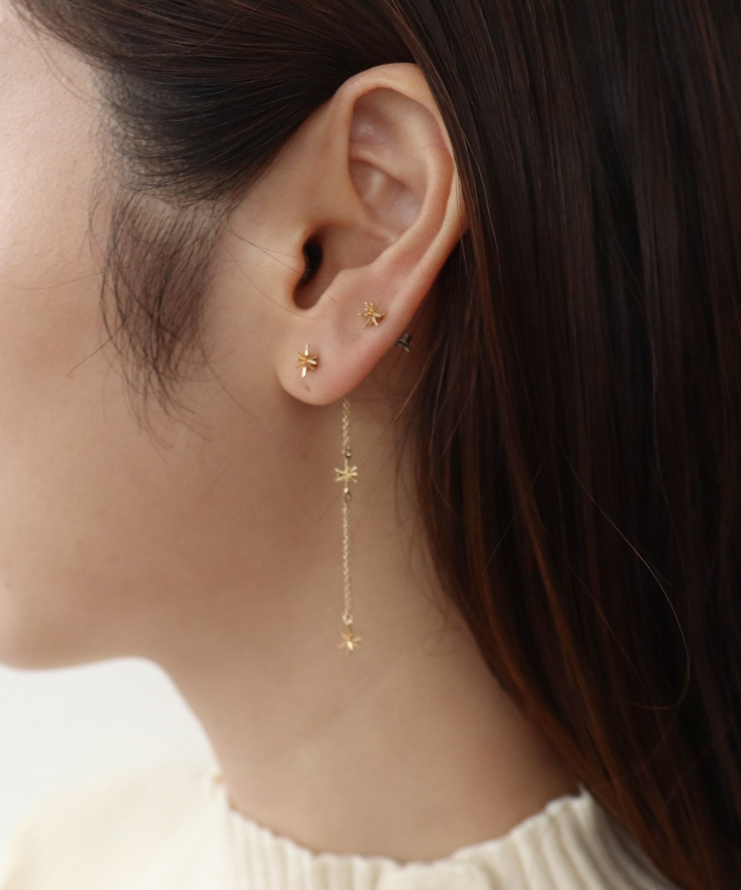 【LIMITED NUMBER】ブライトスター2WAYピアス