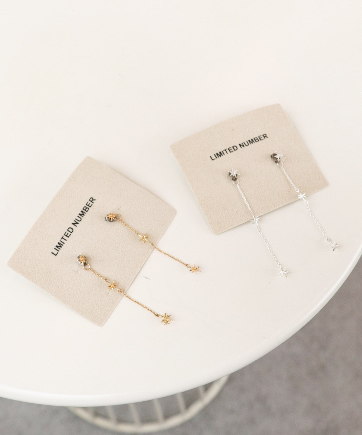 【LIMITED NUMBER】ブライトスター2WAYピアス