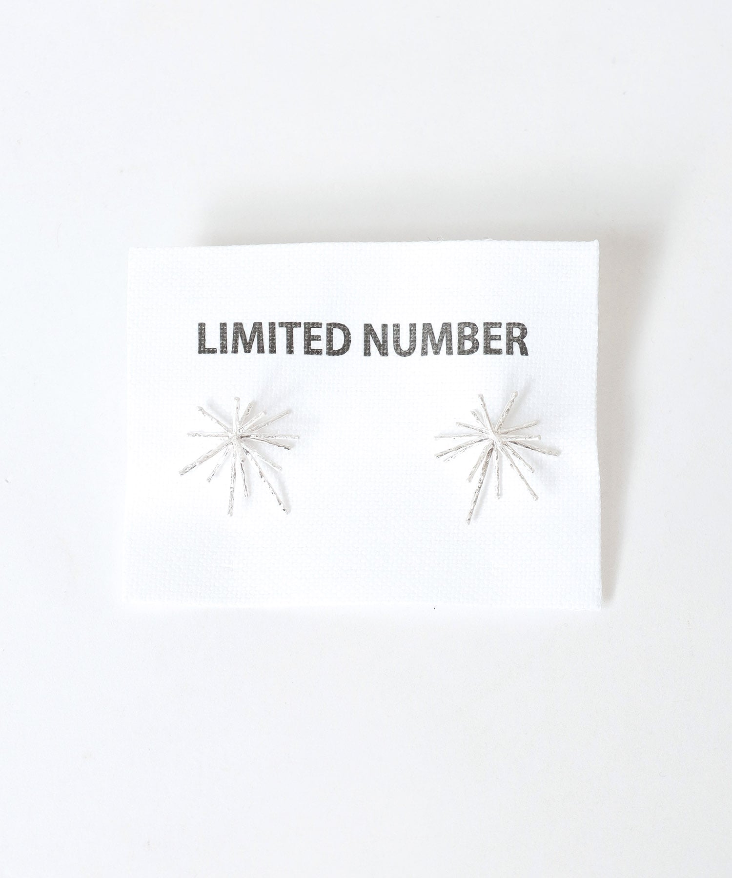 【LIMITED NUMBER】ブライトスターチタンポストピアス