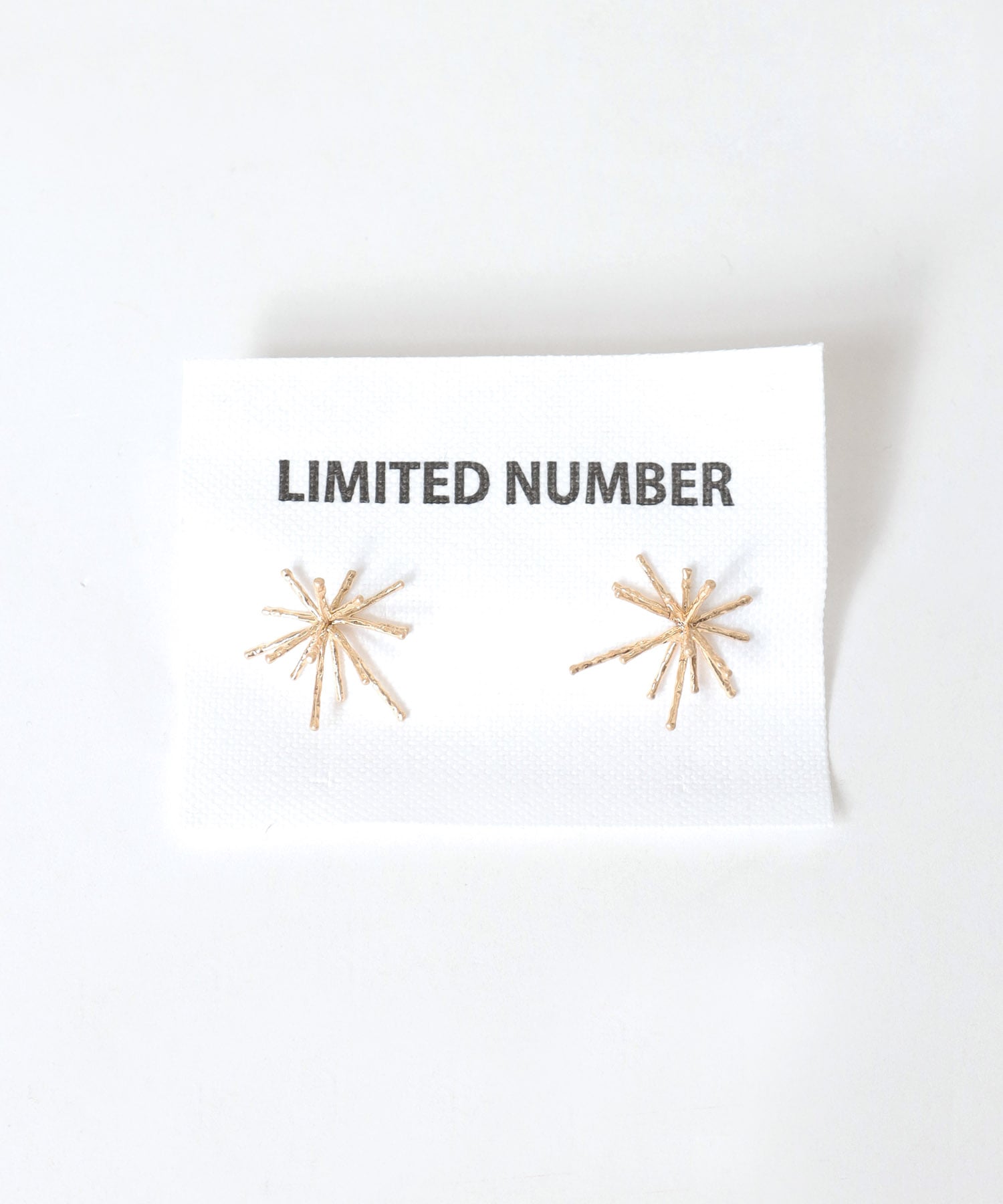 【LIMITED NUMBER】ブライトスターチタンポストピアス