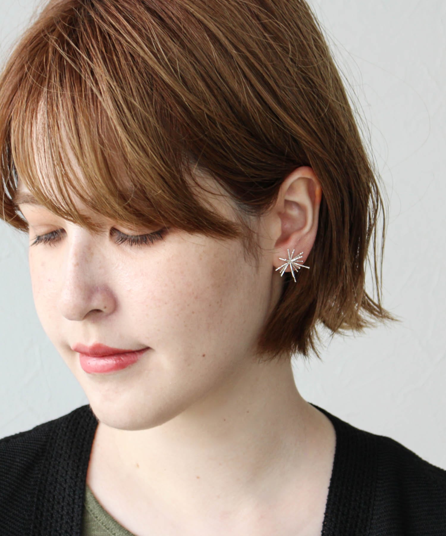 【LIMITED NUMBER】ブライトスターチタンポストピアス