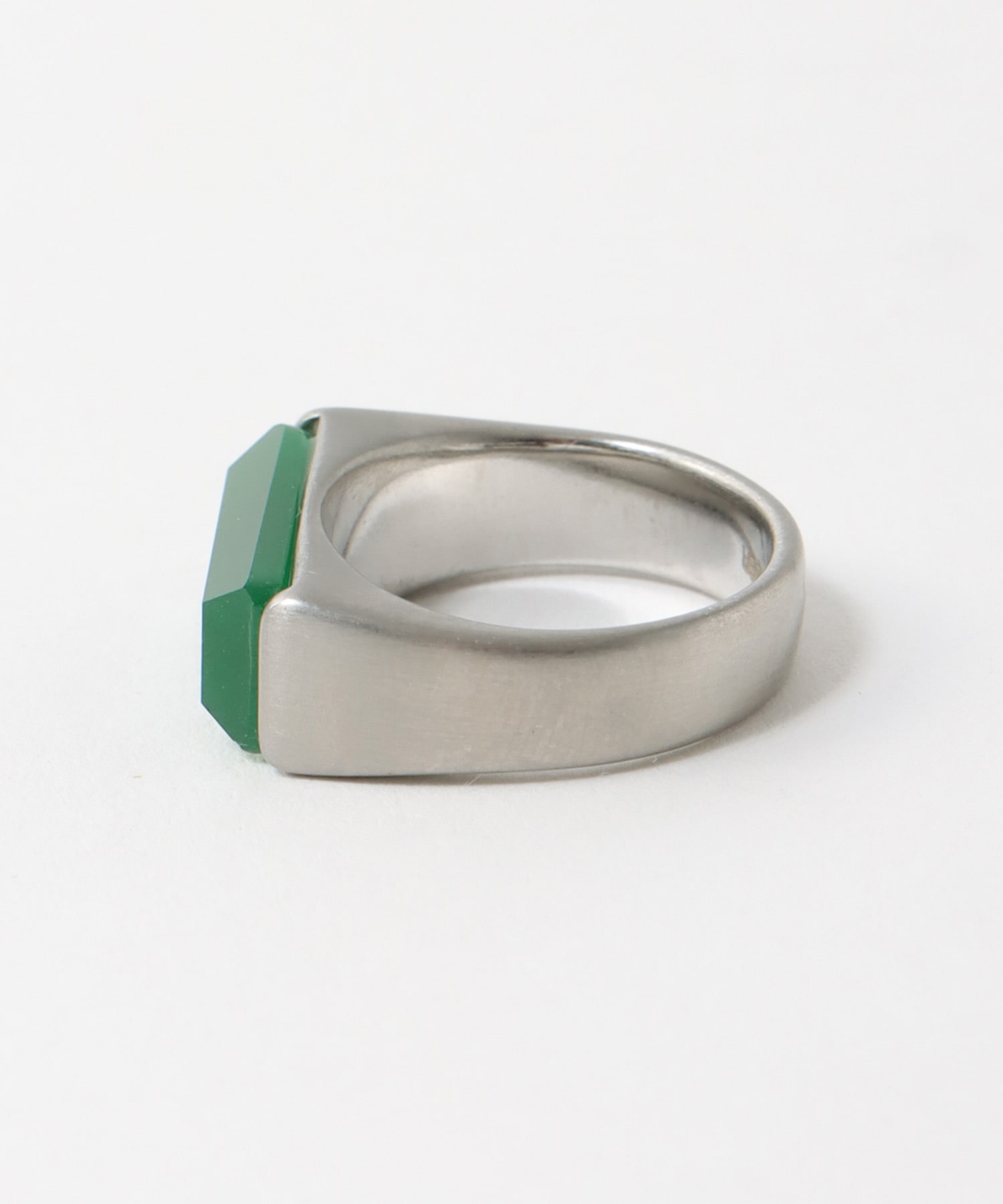 【LIMITED NUMBER】316Lステンレス天然石リング#13