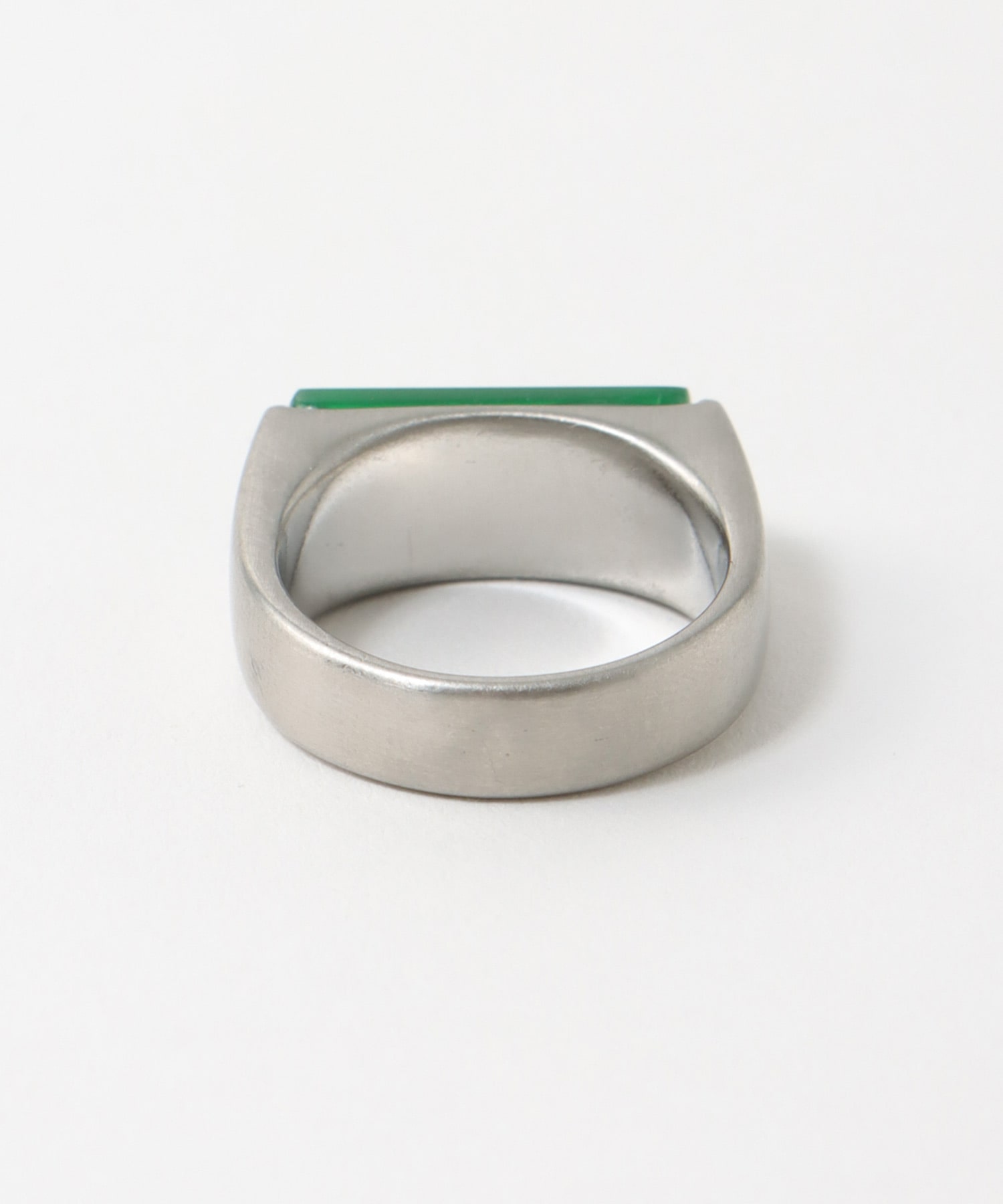 【LIMITED NUMBER】316Lステンレス天然石リング#13