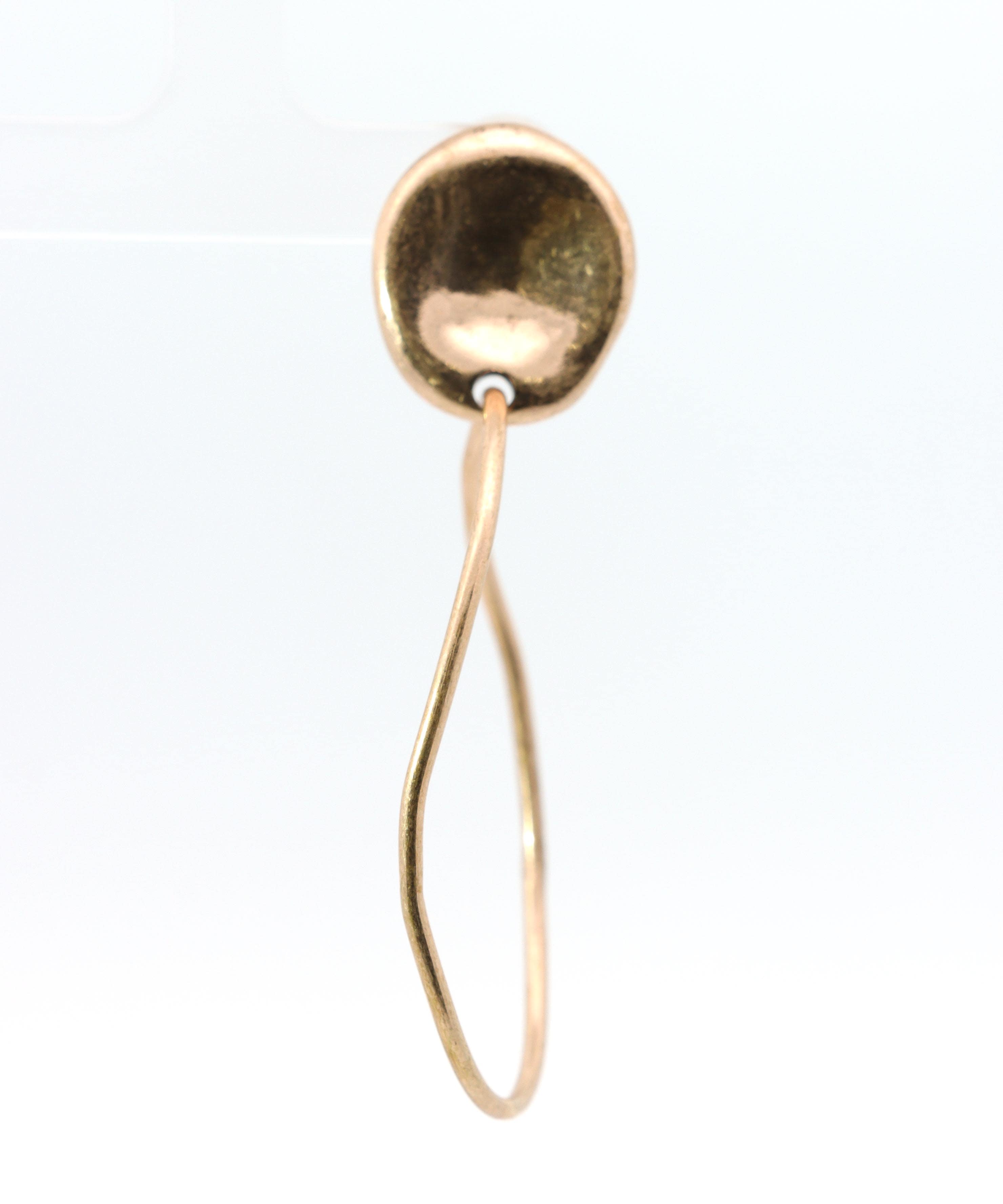 【LIMITED NUMBER】オーバルラインイヤリング