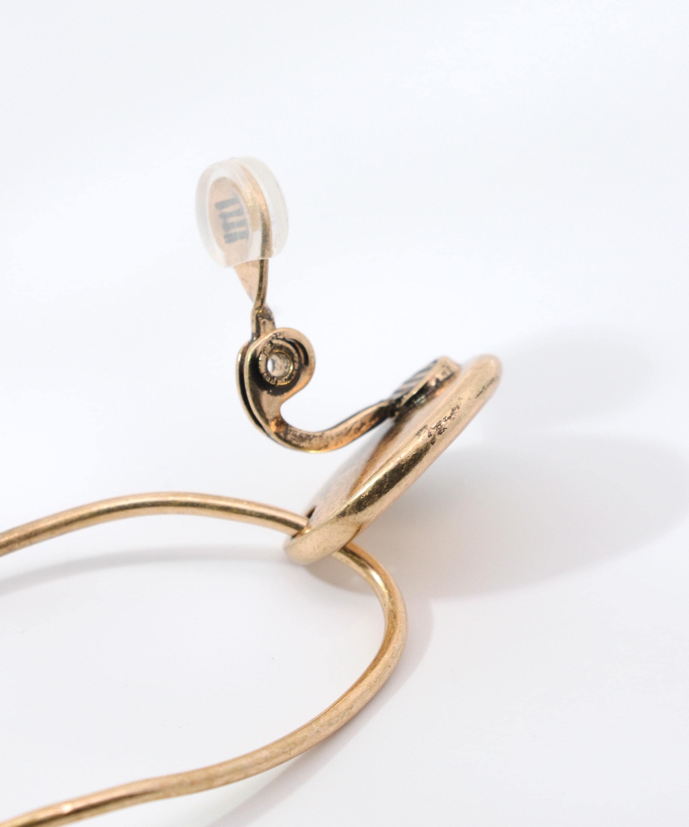 【LIMITED NUMBER】オーバルラインイヤリング