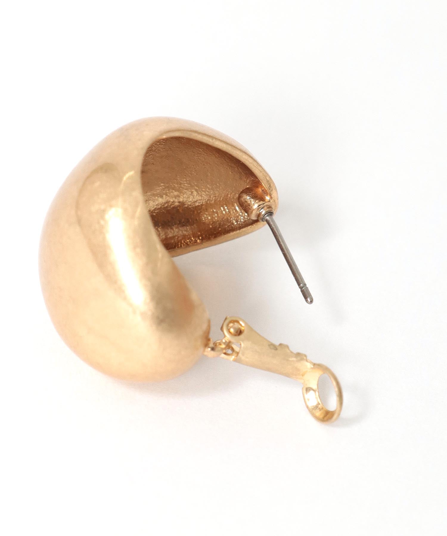 【LIMITED NUMBER】メタルボリュームピアス