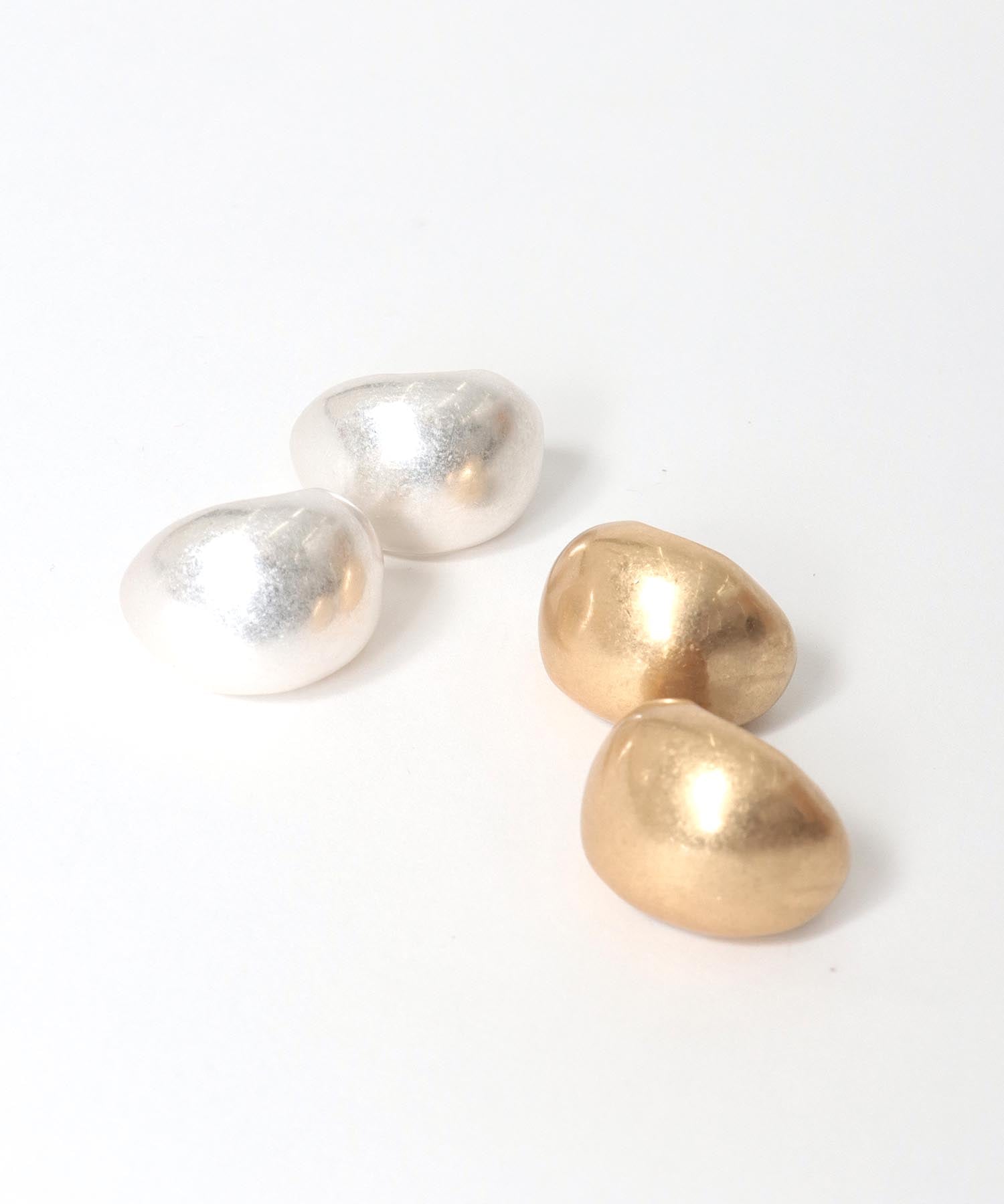 【LIMITED NUMBER】メタルボリュームピアス