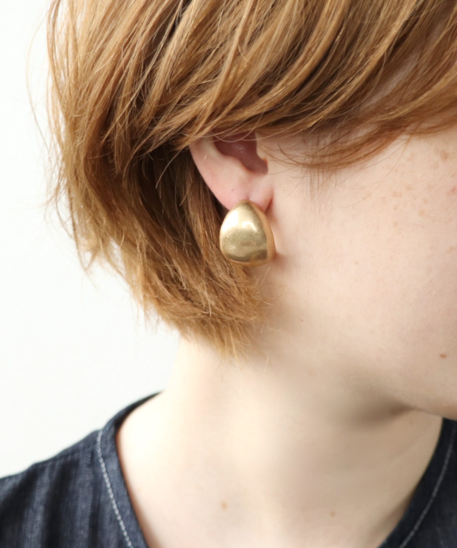 【LIMITED NUMBER】メタルボリュームピアス