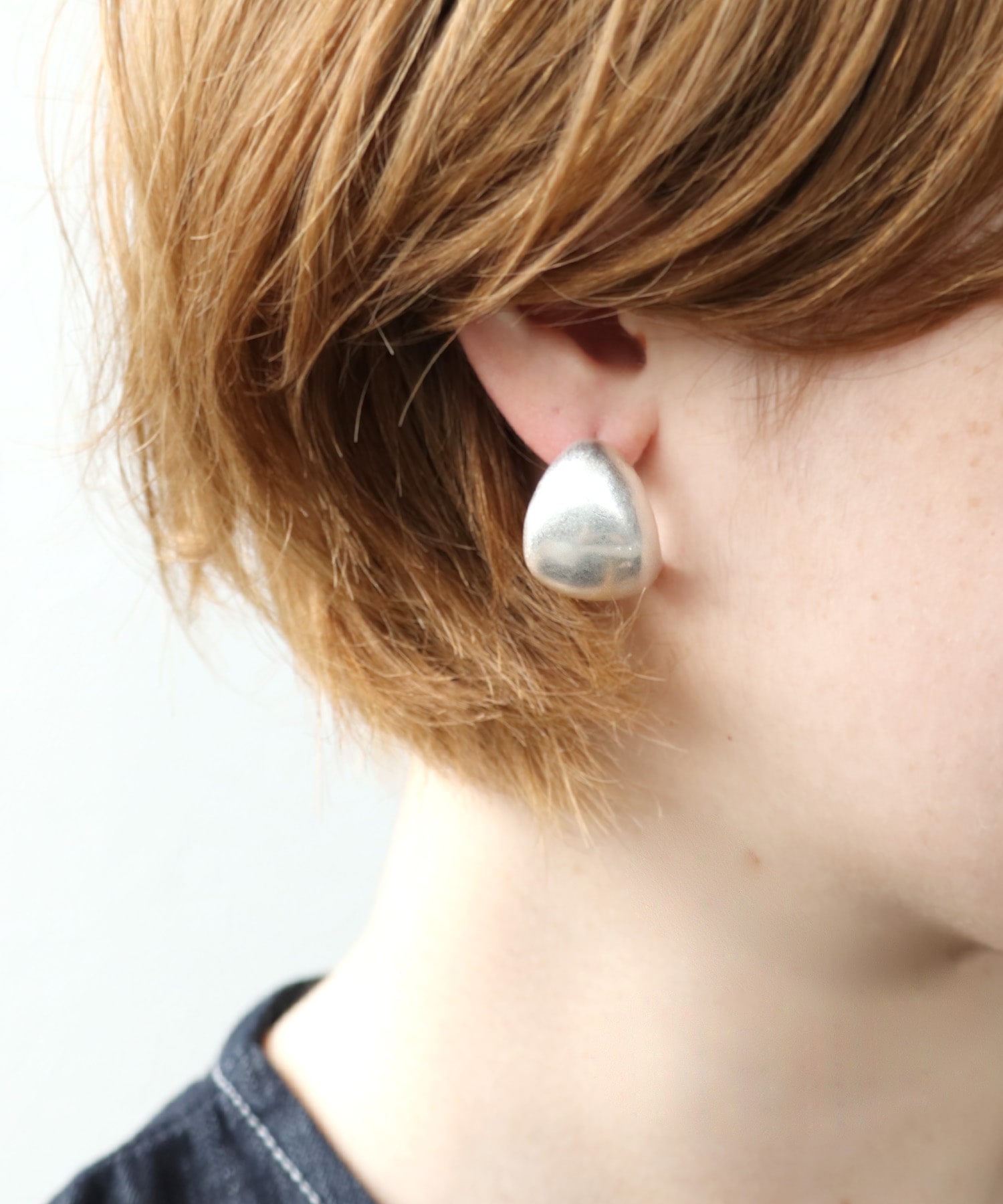 【LIMITED NUMBER】メタルボリュームピアス