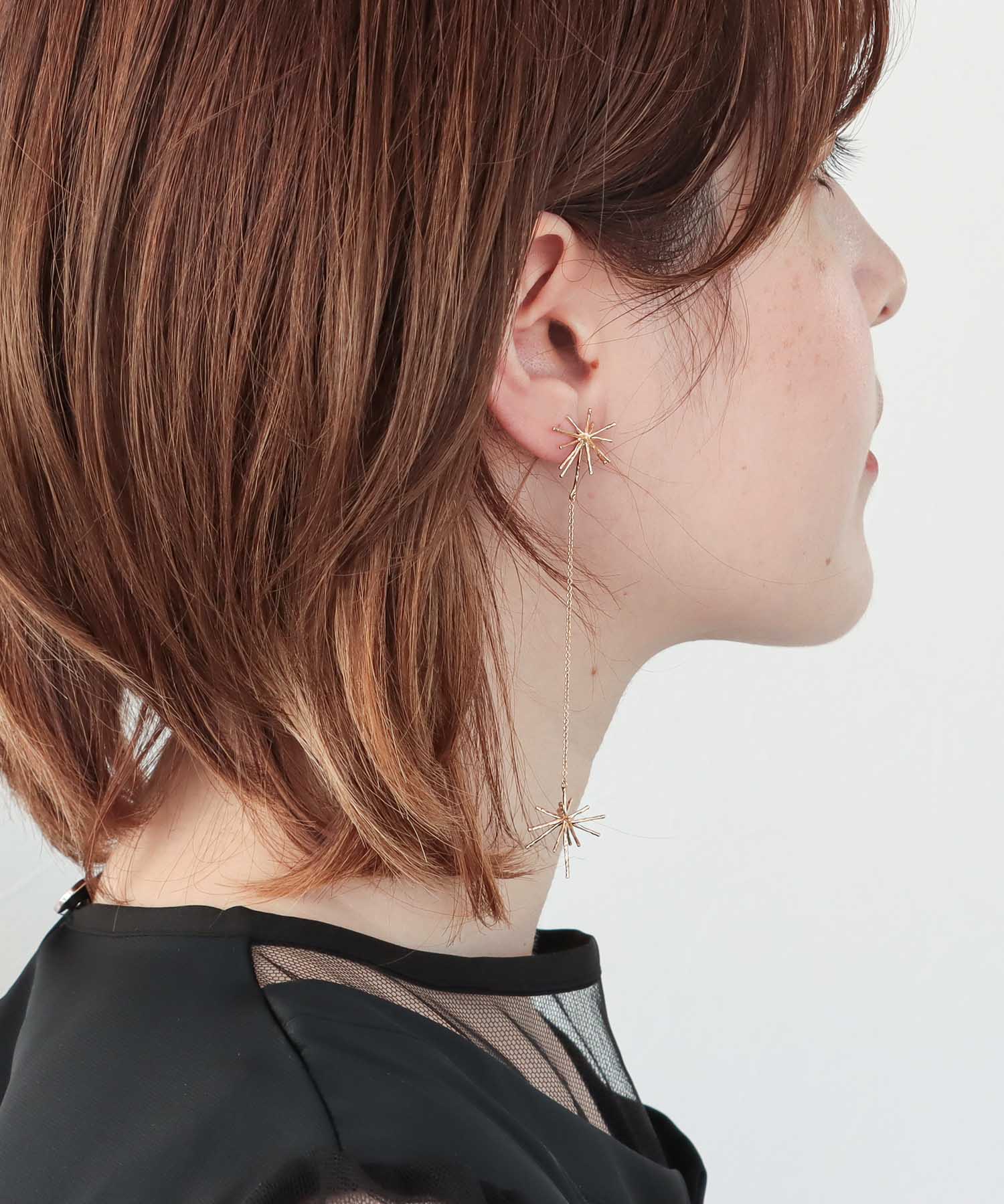 【LIMITED NUMBER】スターロングピアス