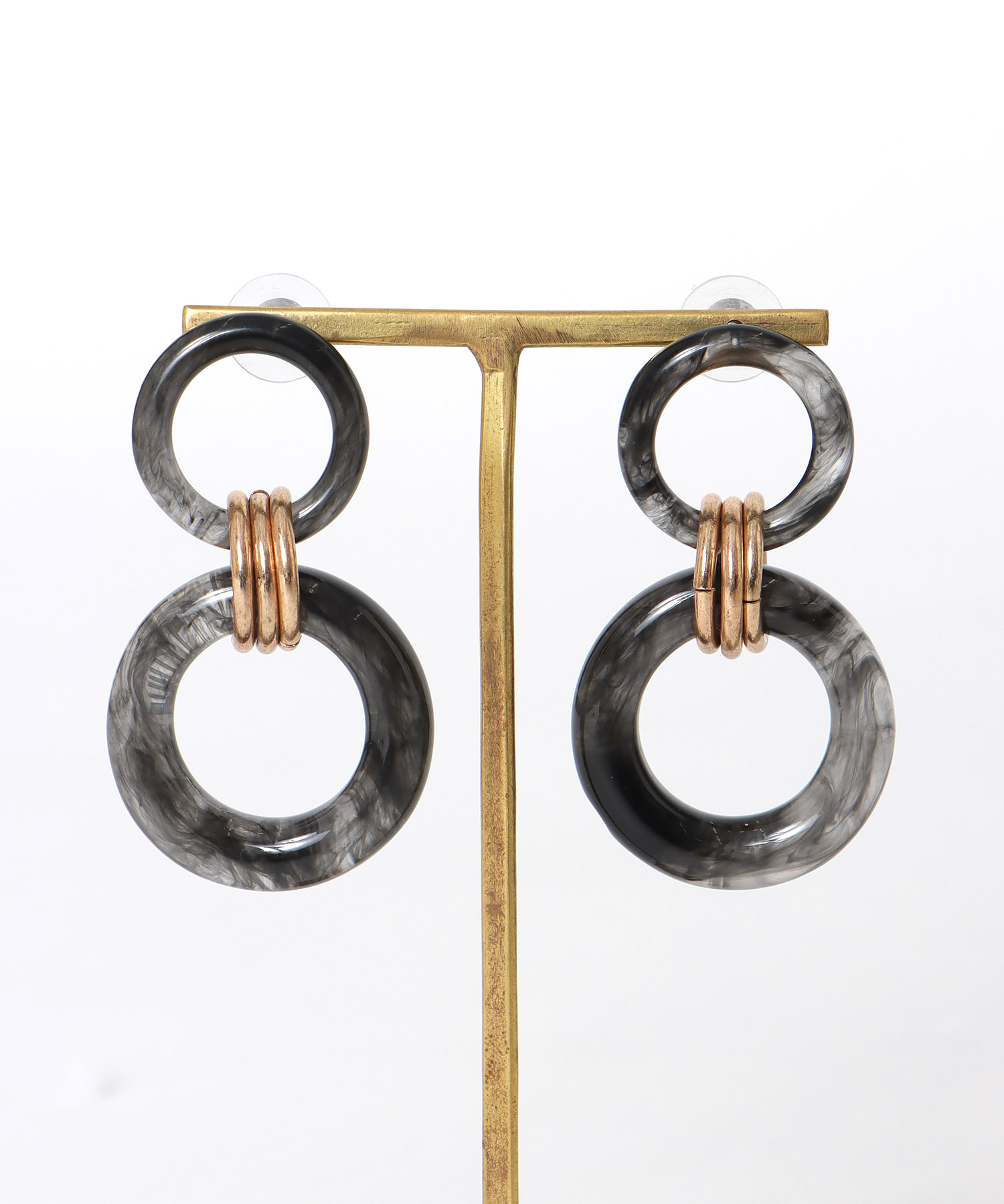 【LIMITED NUMBER】ダブルクリアアクリルピアス