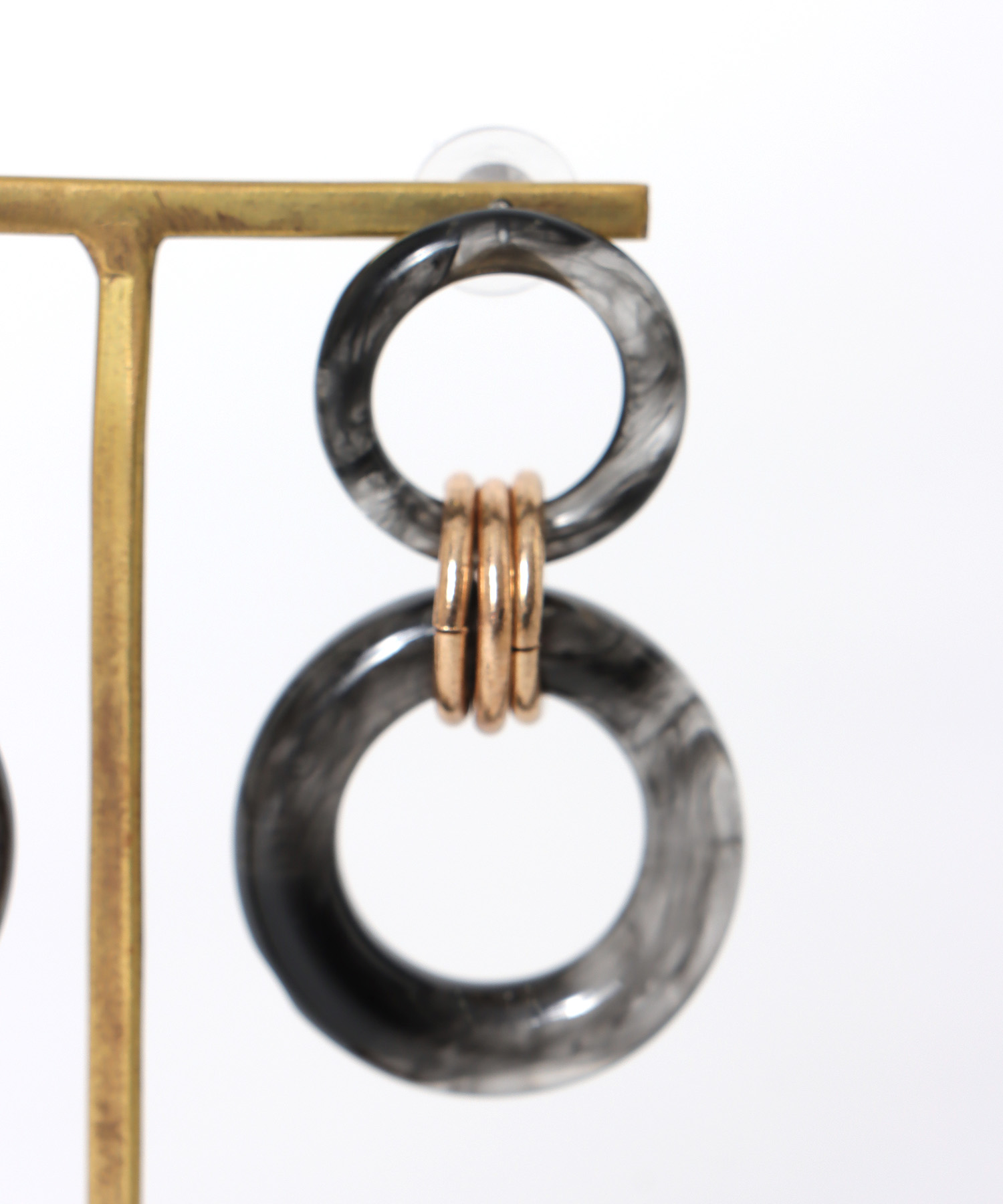 【LIMITED NUMBER】ダブルクリアアクリルピアス