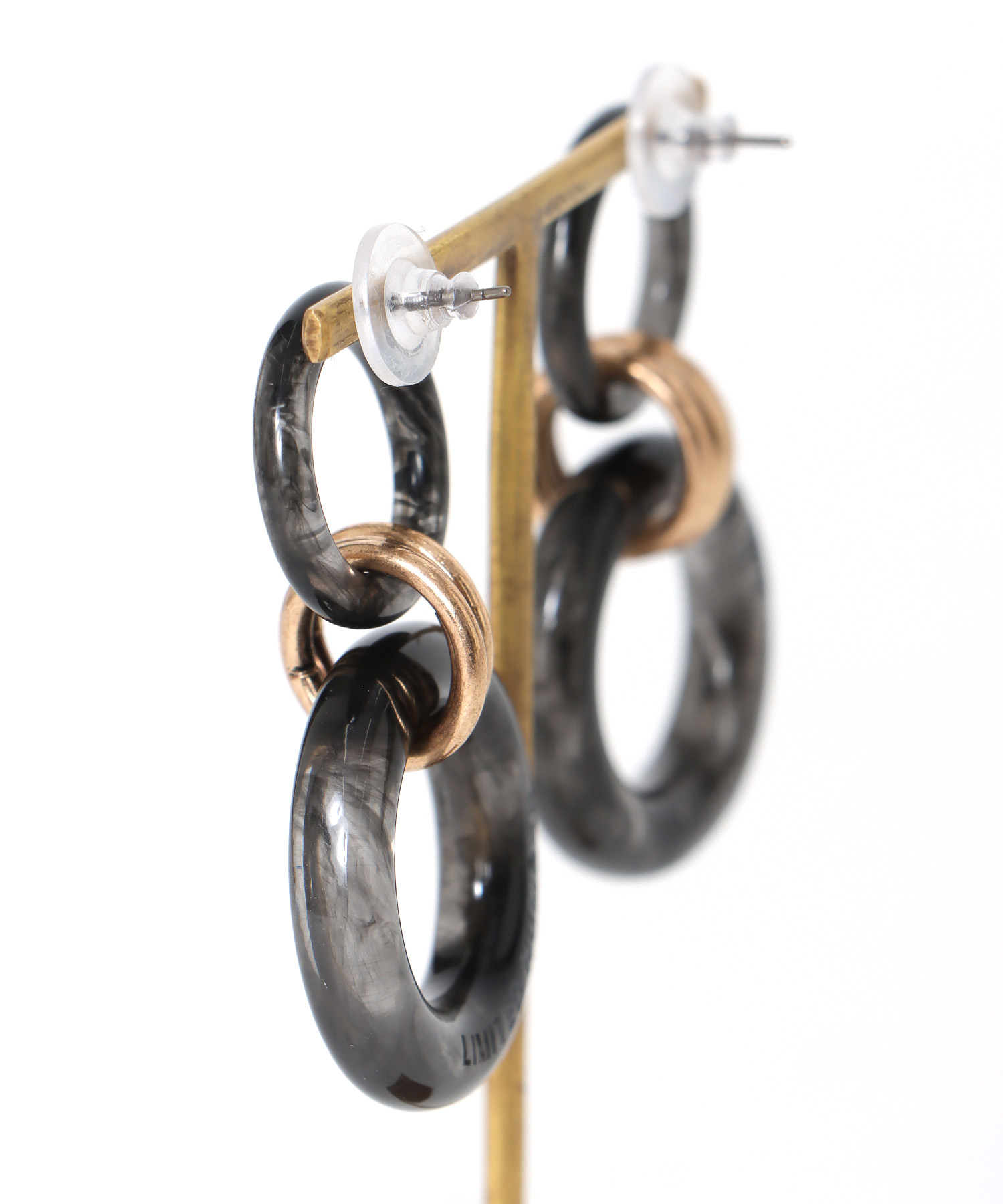 【LIMITED NUMBER】ダブルクリアアクリルピアス