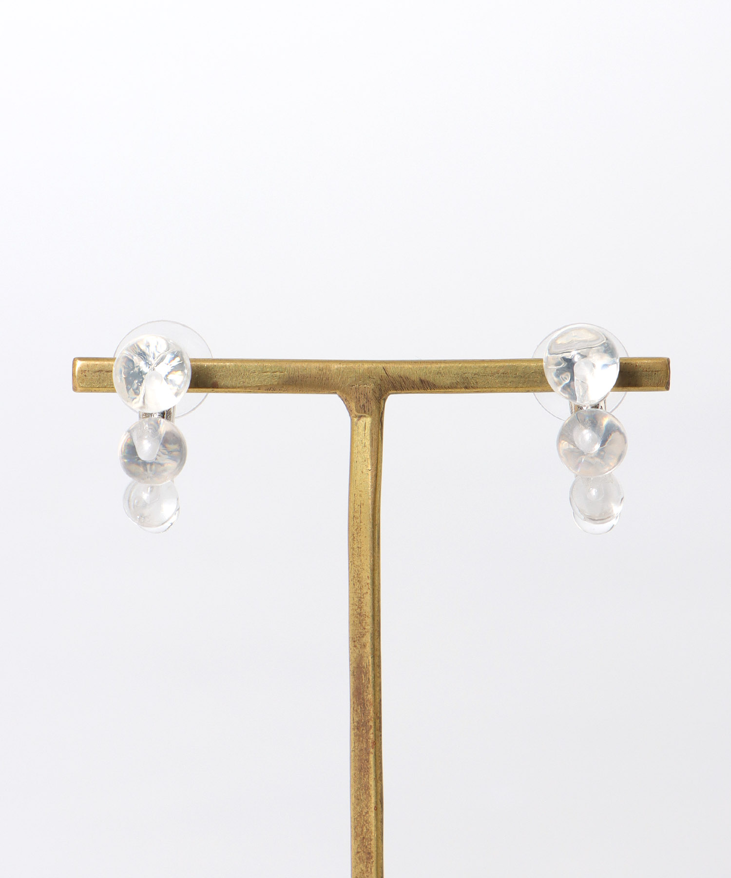 【LIMITED NUMBER】粒々クリアピアス