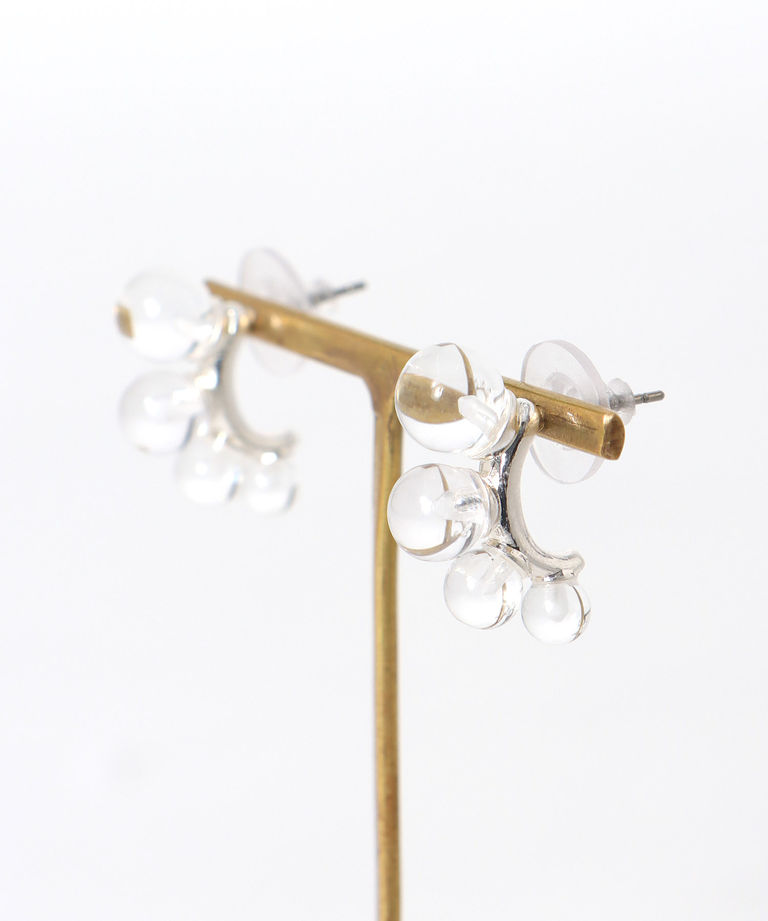 【LIMITED NUMBER】粒々クリアピアス