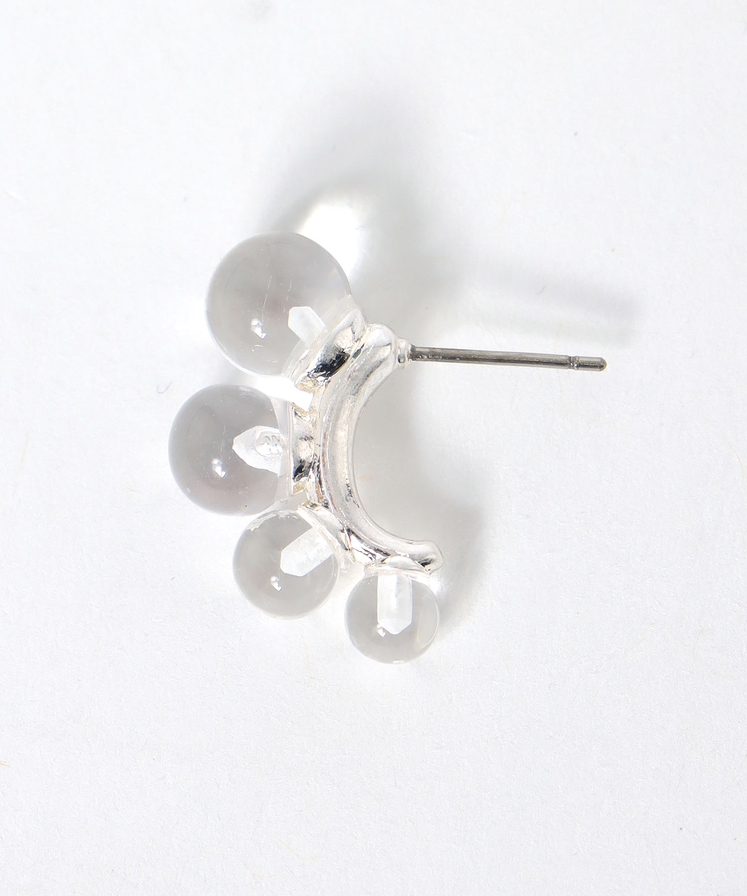 【LIMITED NUMBER】粒々クリアピアス