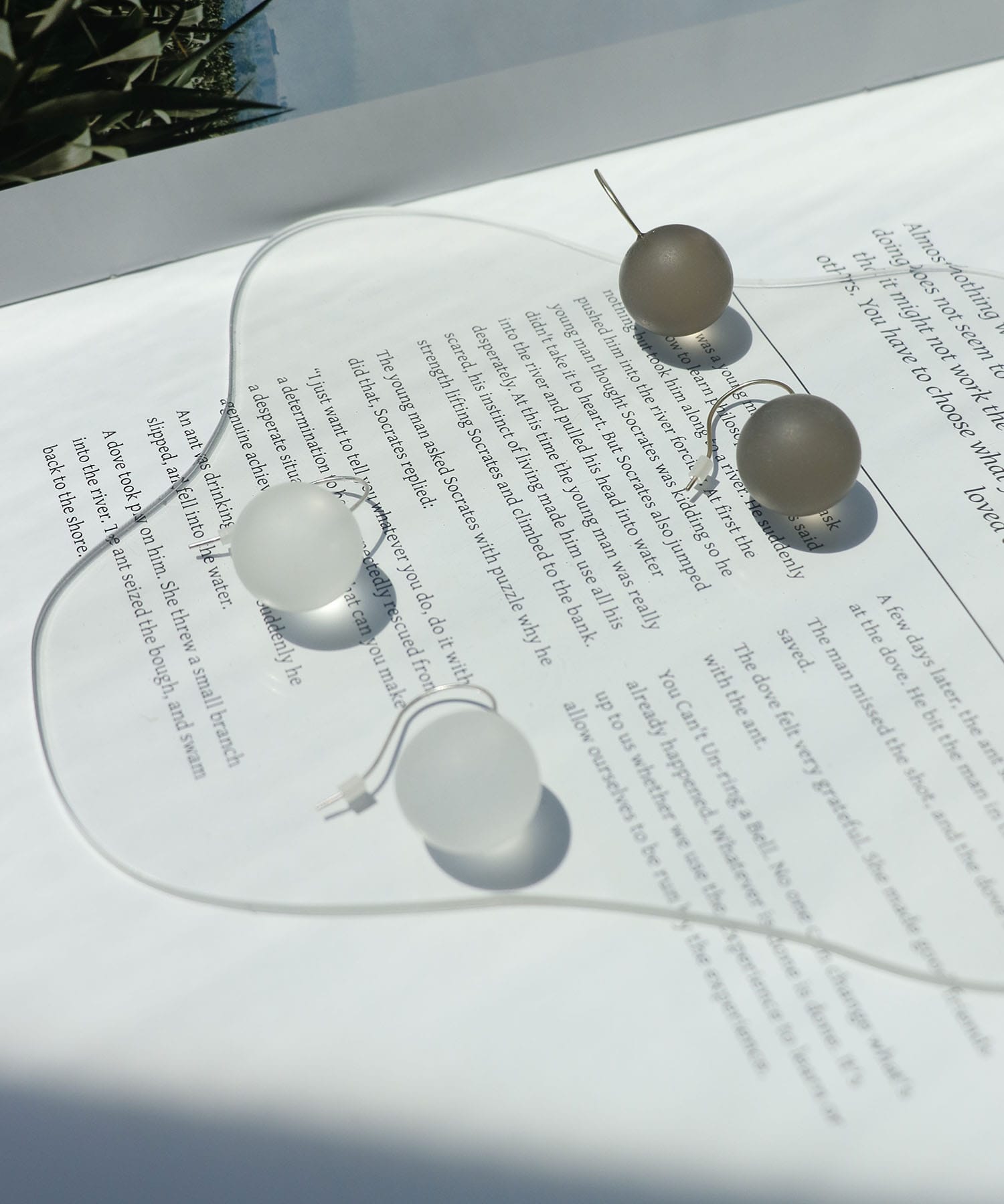 【LIMITED NUMBER】マットボールピアス