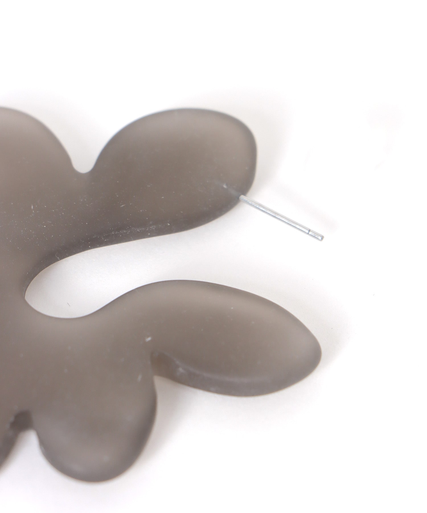 【LIMITED NUMBER】マットフラワーピアス